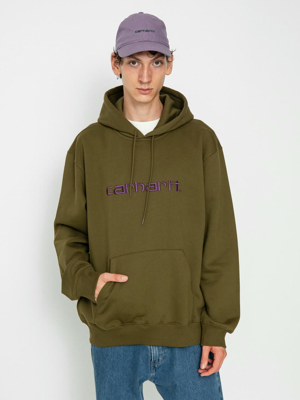 Carhartt WIP Carhartt HD Hoodie (highland/cassis)