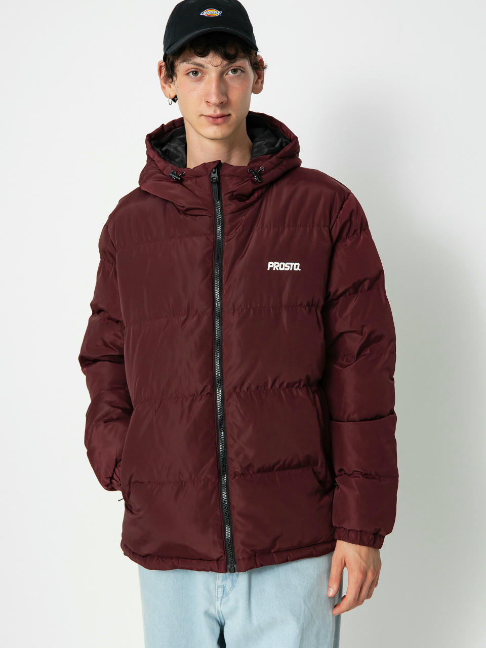 Prosto Winter Adament Jacke (burgundy)