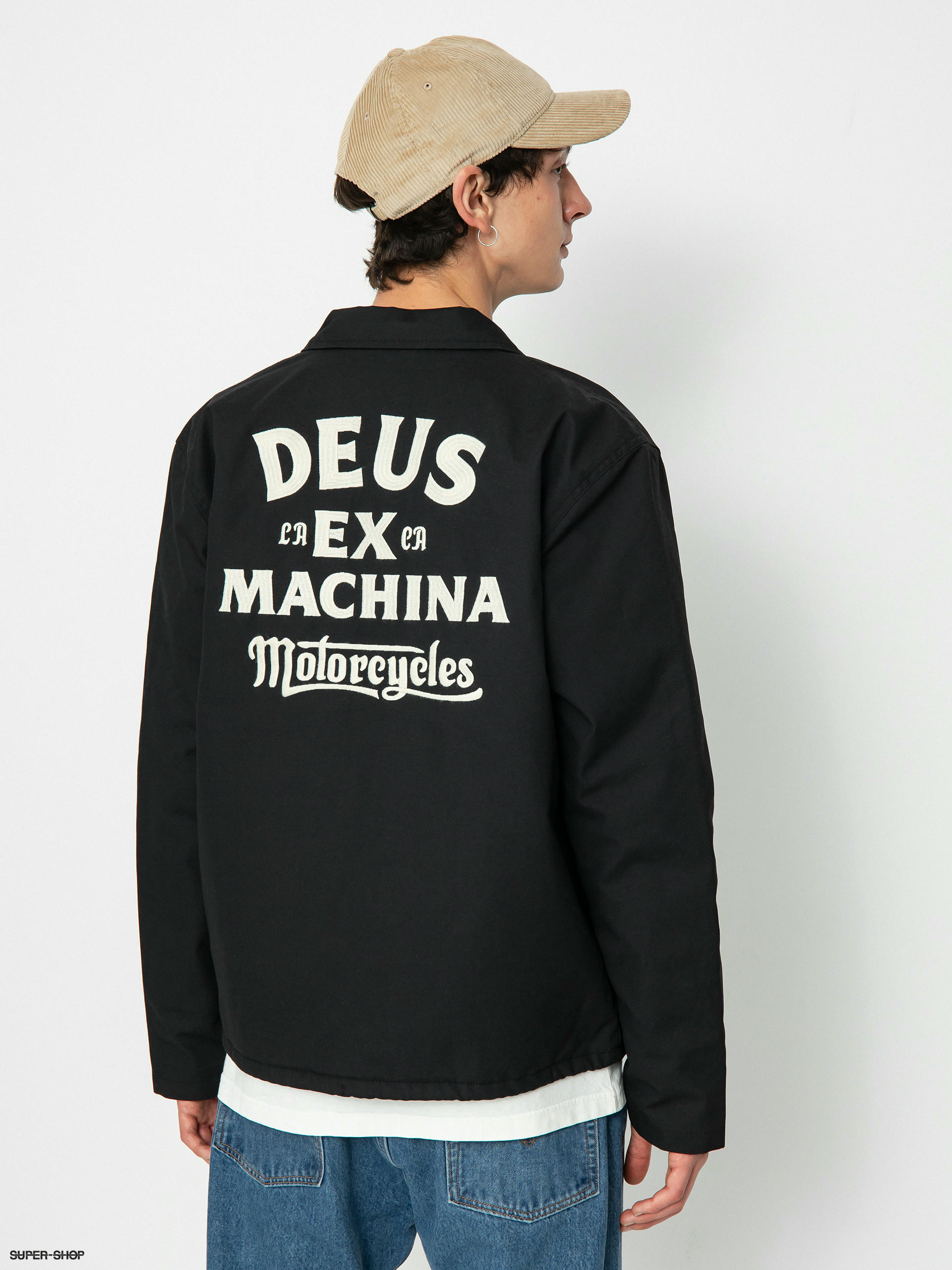 Deus Ex Machina Breeze Coach Jacket (black)
