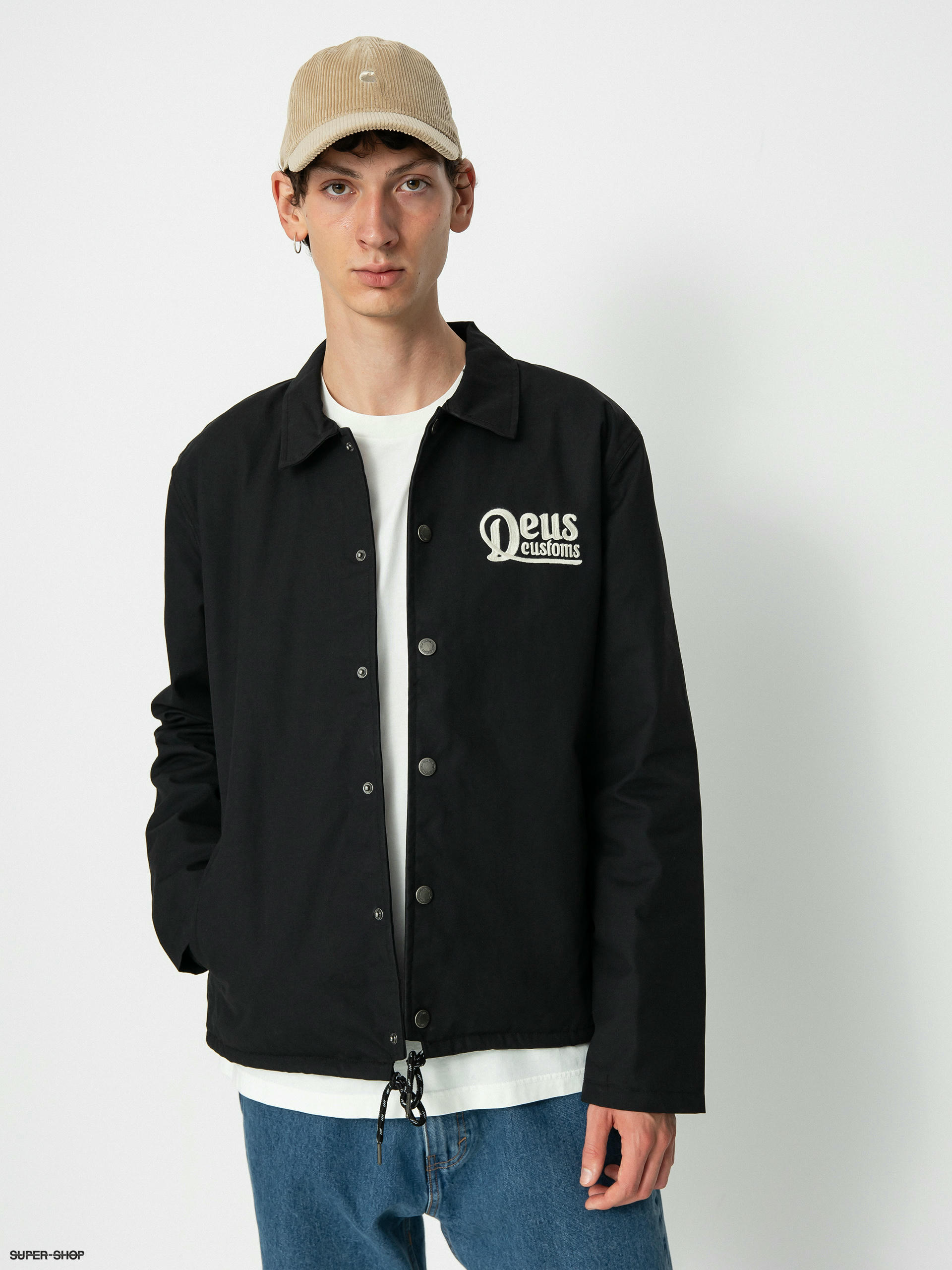 Deus Ex Machina Breeze Coach Jacket (black)