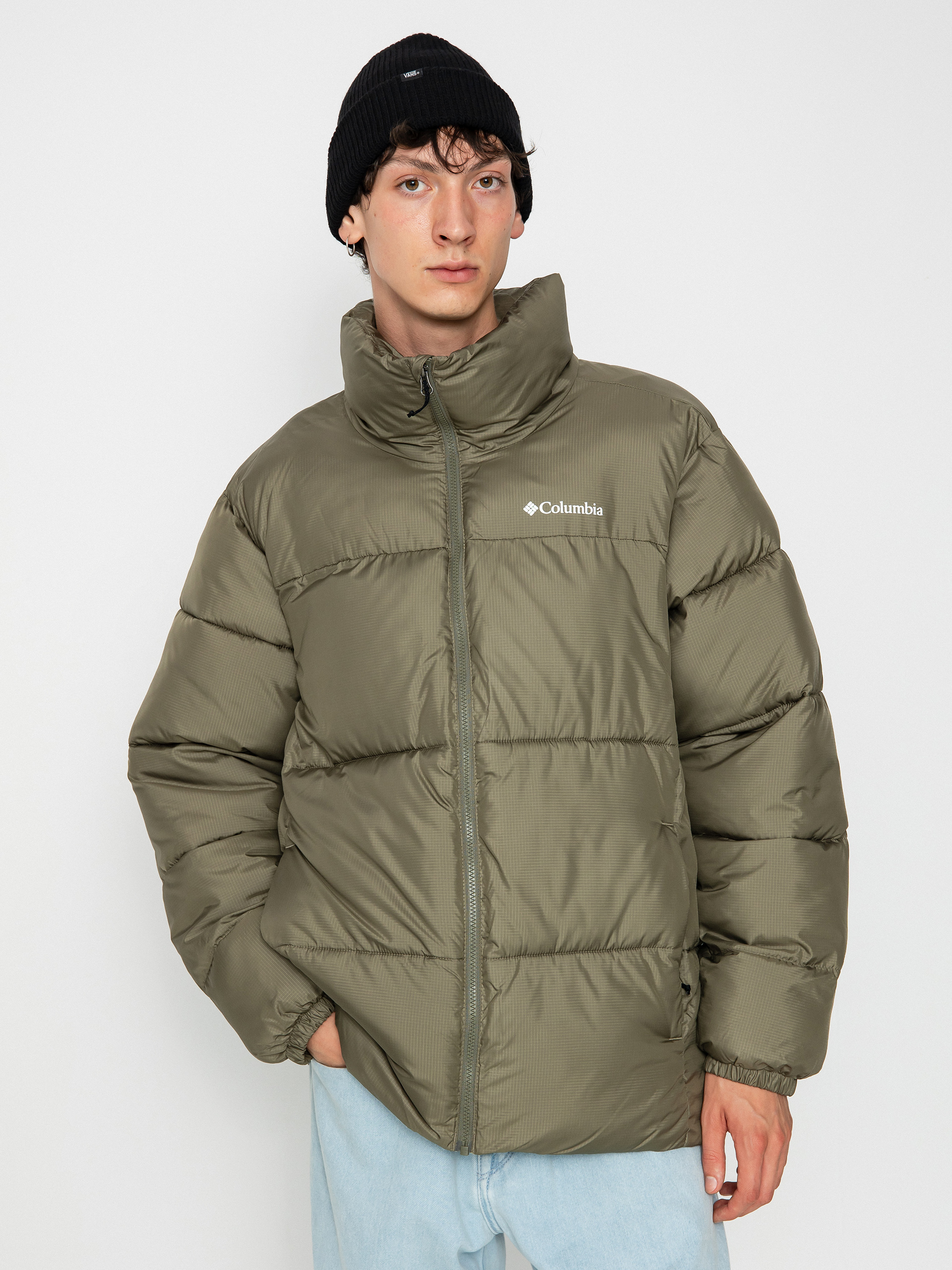 Columbia Puffect II Jacke (stone green)