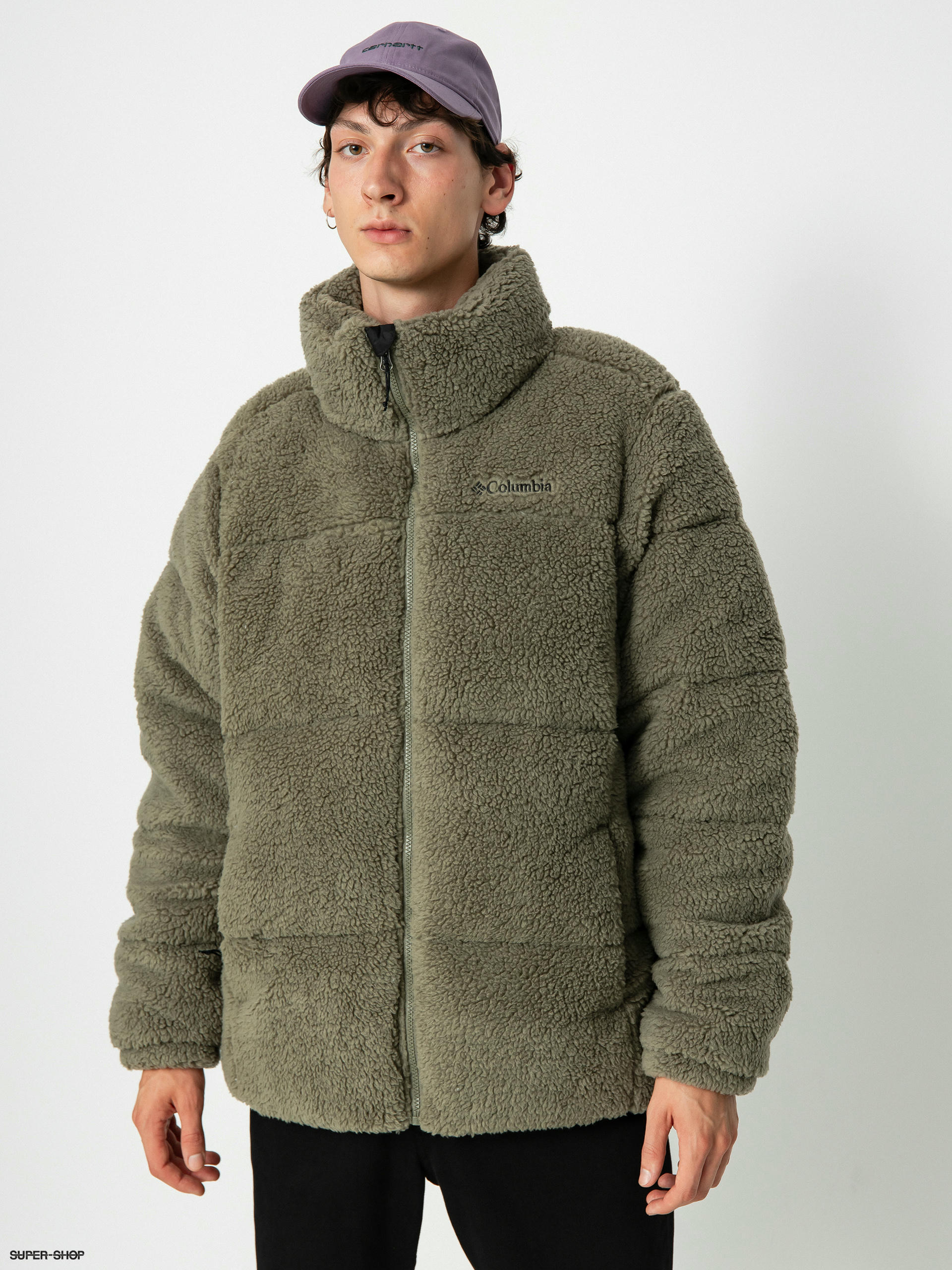 Columbia Puffect Sherpa Jacket - green (stone green)