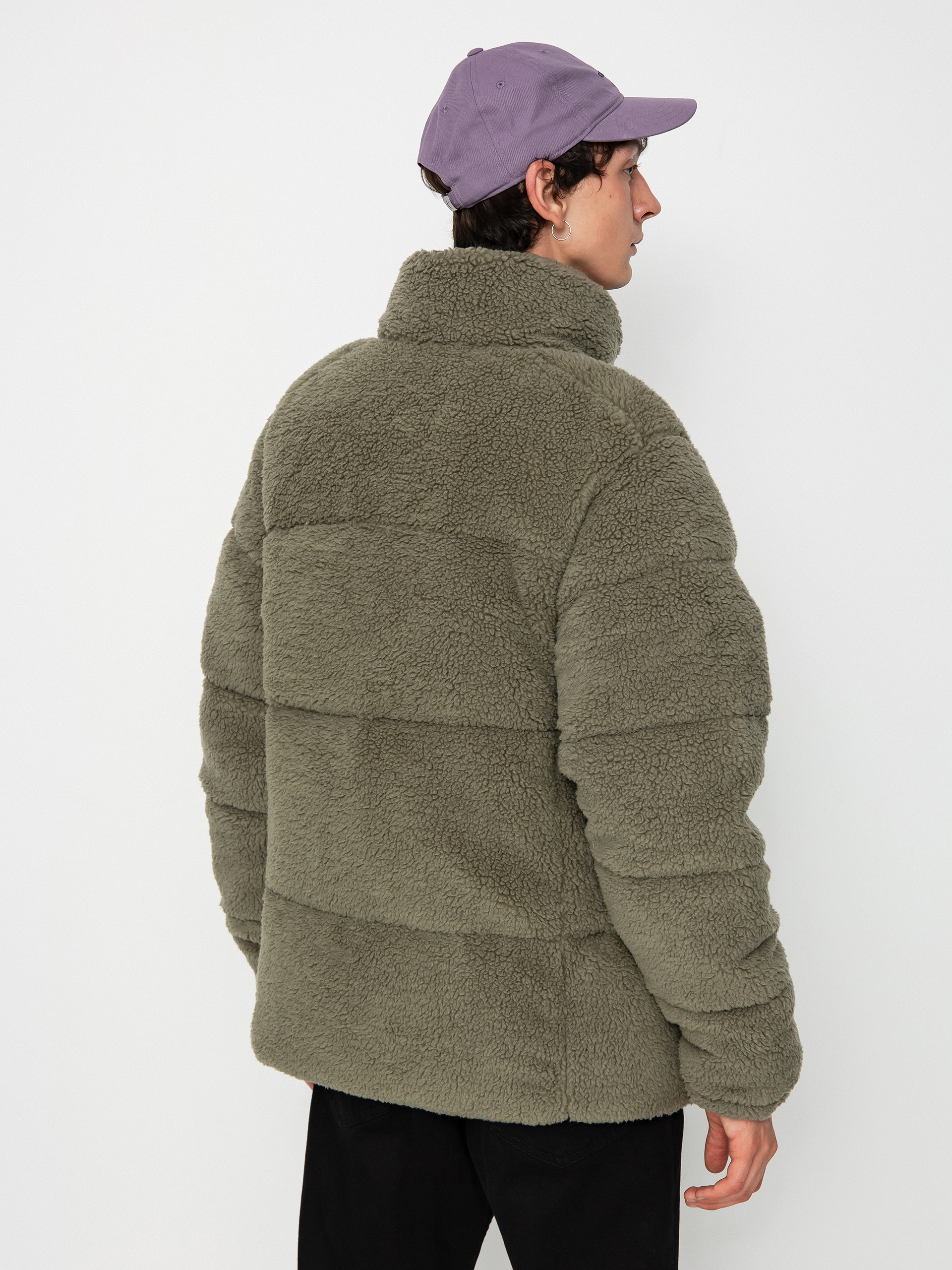 Columbia Puffect Sherpa Jacket (stone green)