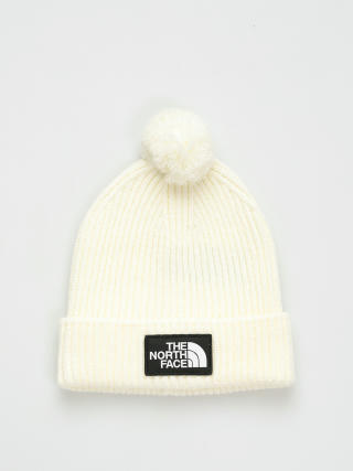 The North Face Tnf Logo Box Pom Mütze (gardenia white)