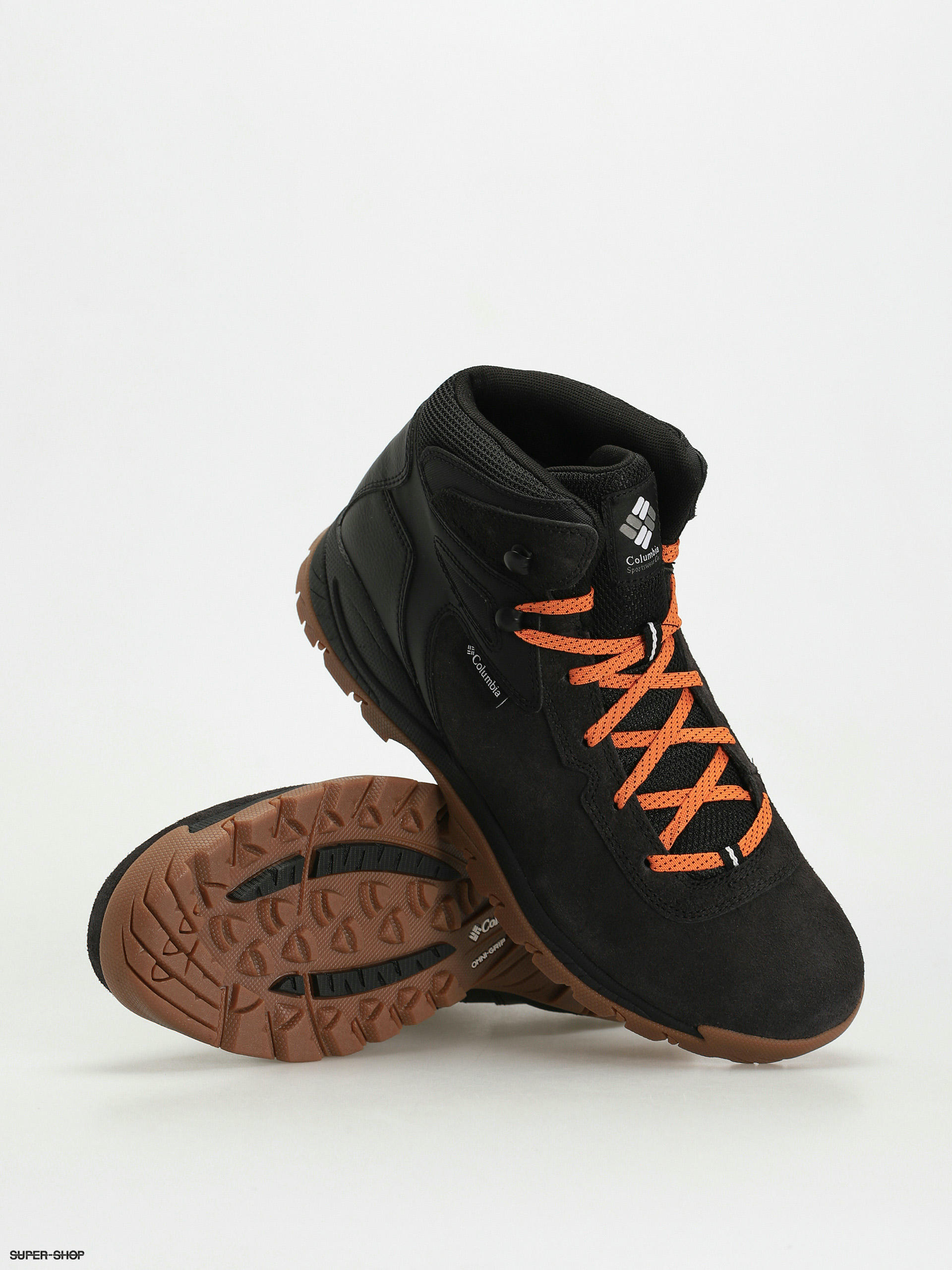 Columbia Newton Ridge Bc Shoes (black/bright orange)