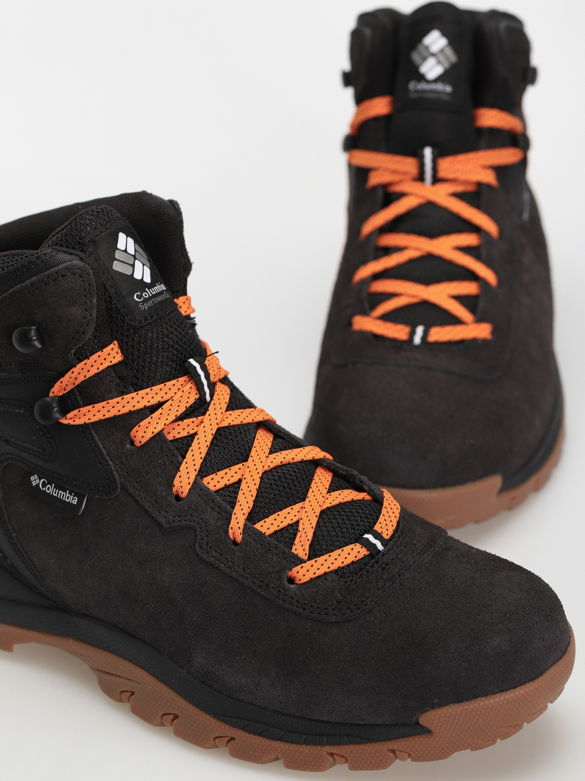 Columbia Newton Ridge Bc Schuhe (black/bright orange)
