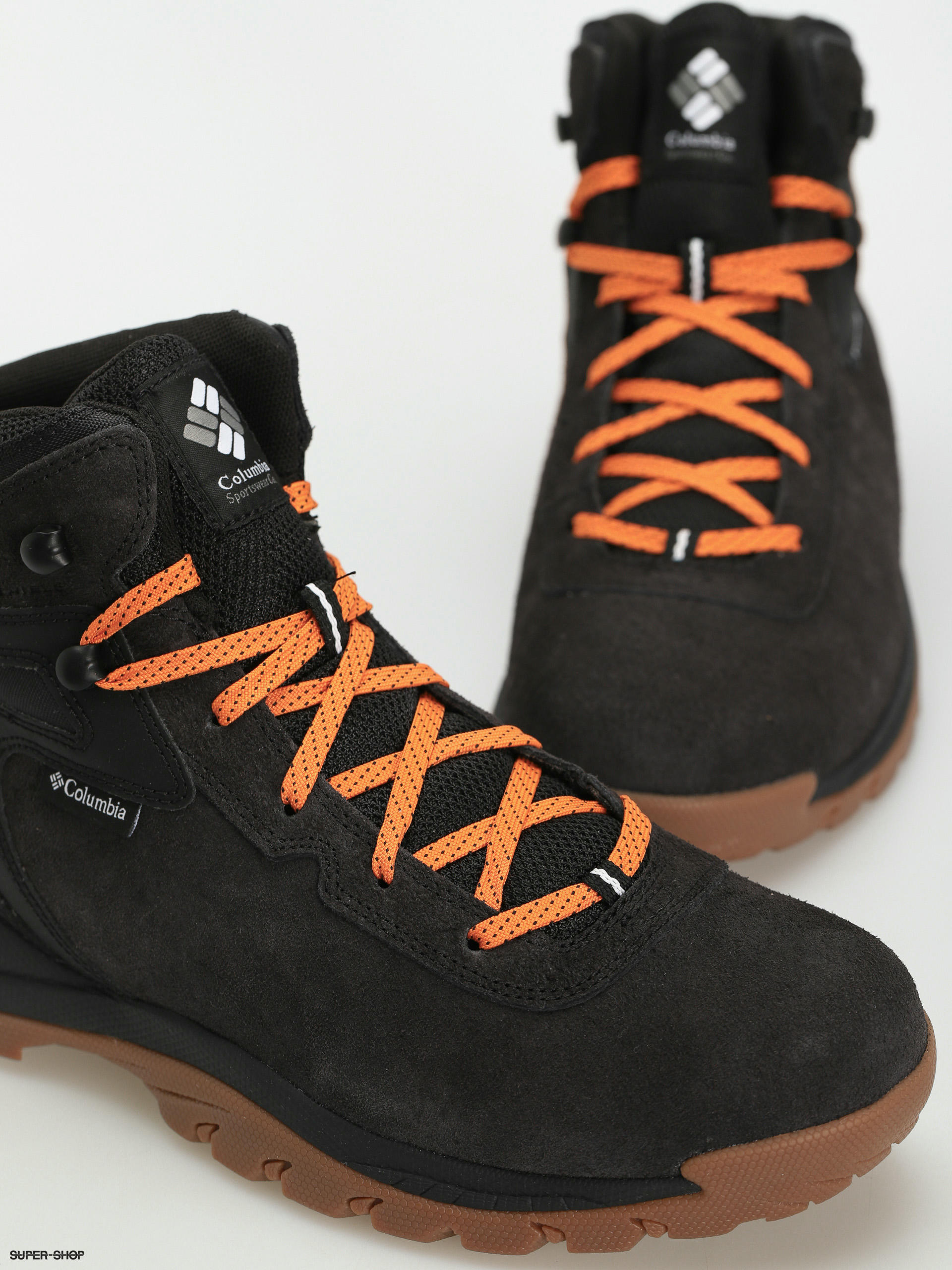 Columbia Newton Ridge Bc Shoes (black/bright orange)