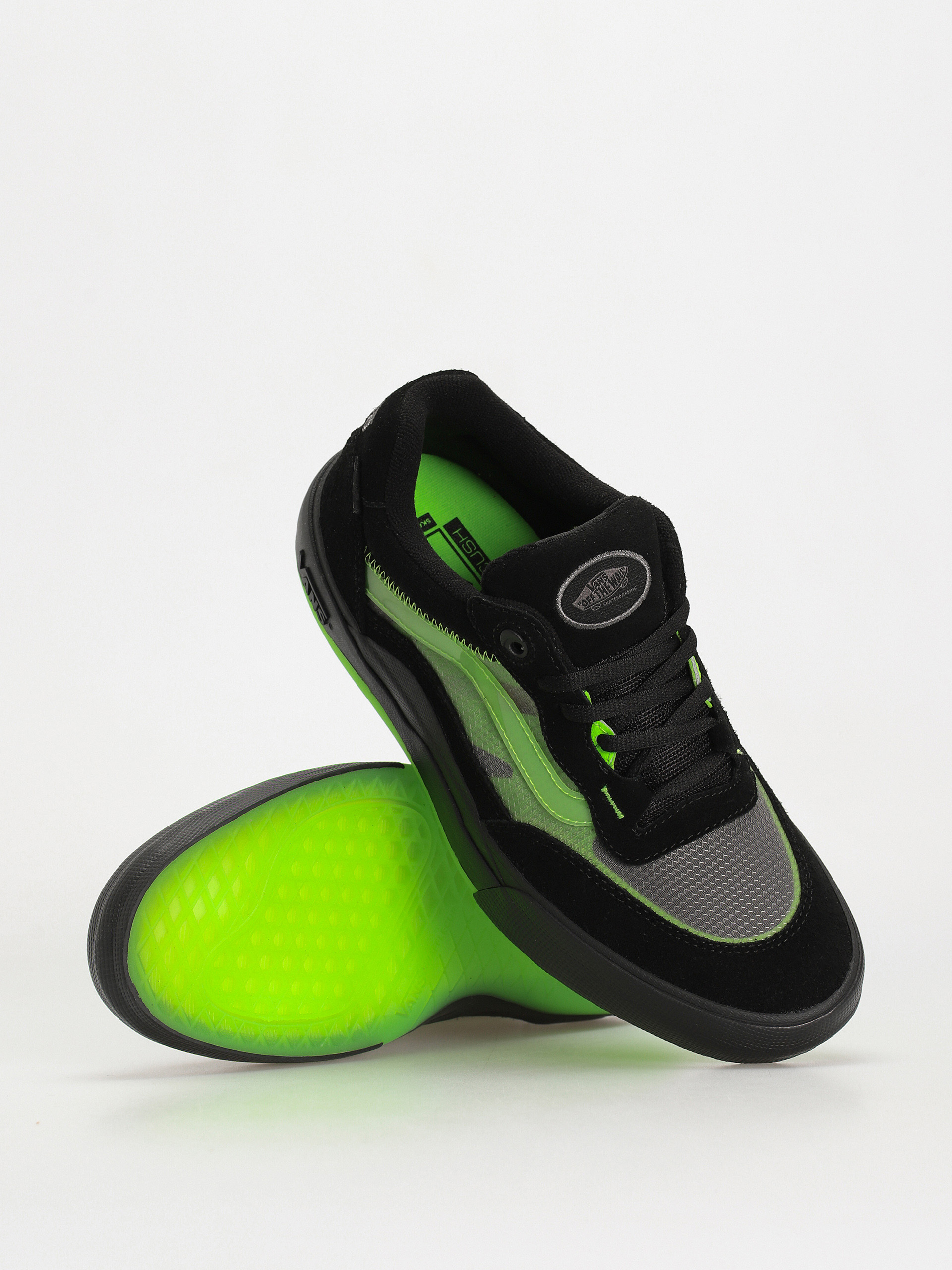 Vans Wayvee Schuhe (glow skulls green/black)