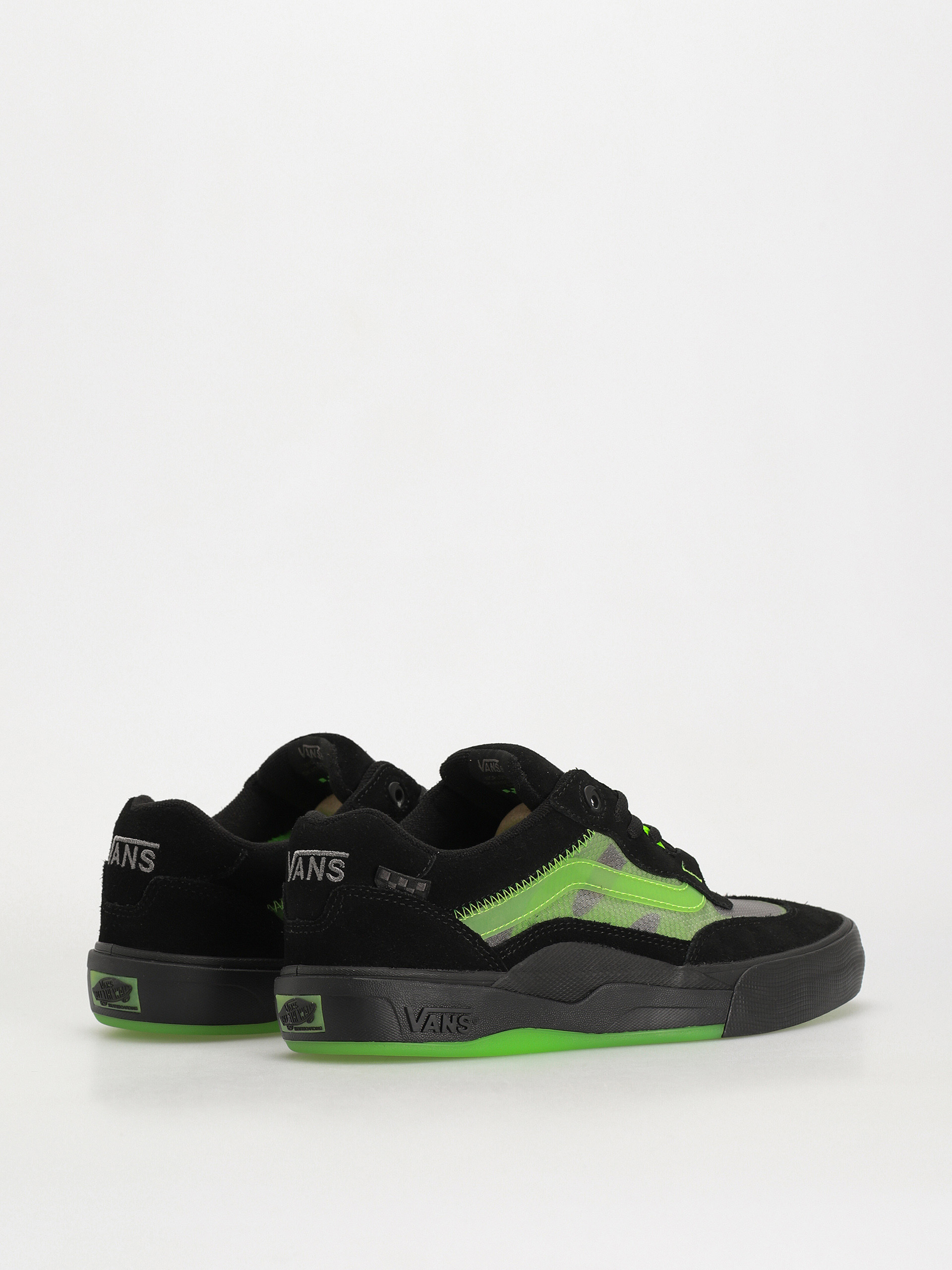 Vans Wayvee Schuhe (glow skulls green/black)