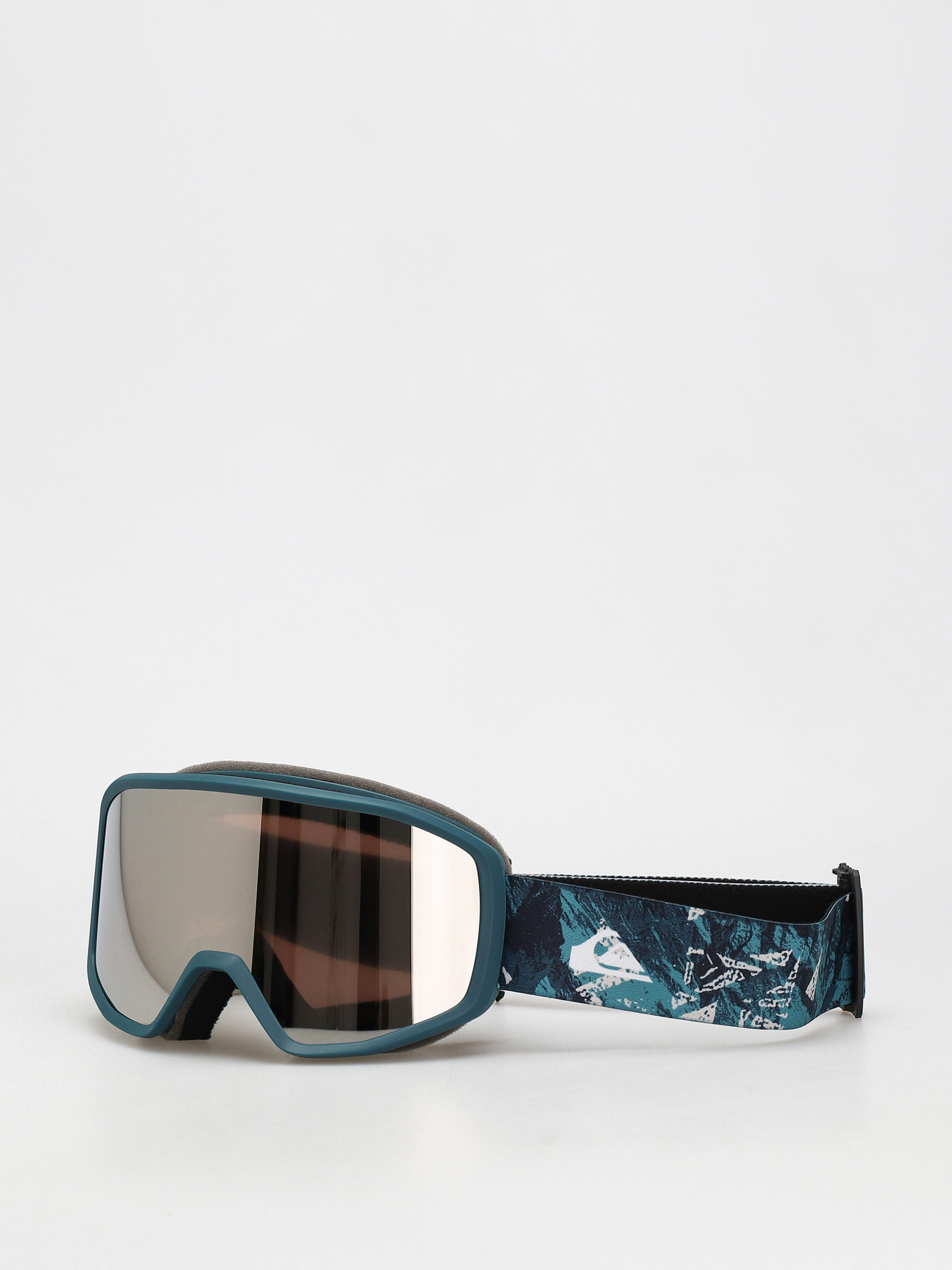 Quiksilver Harper Goggles (jagged peak blue/ silver mirs3)