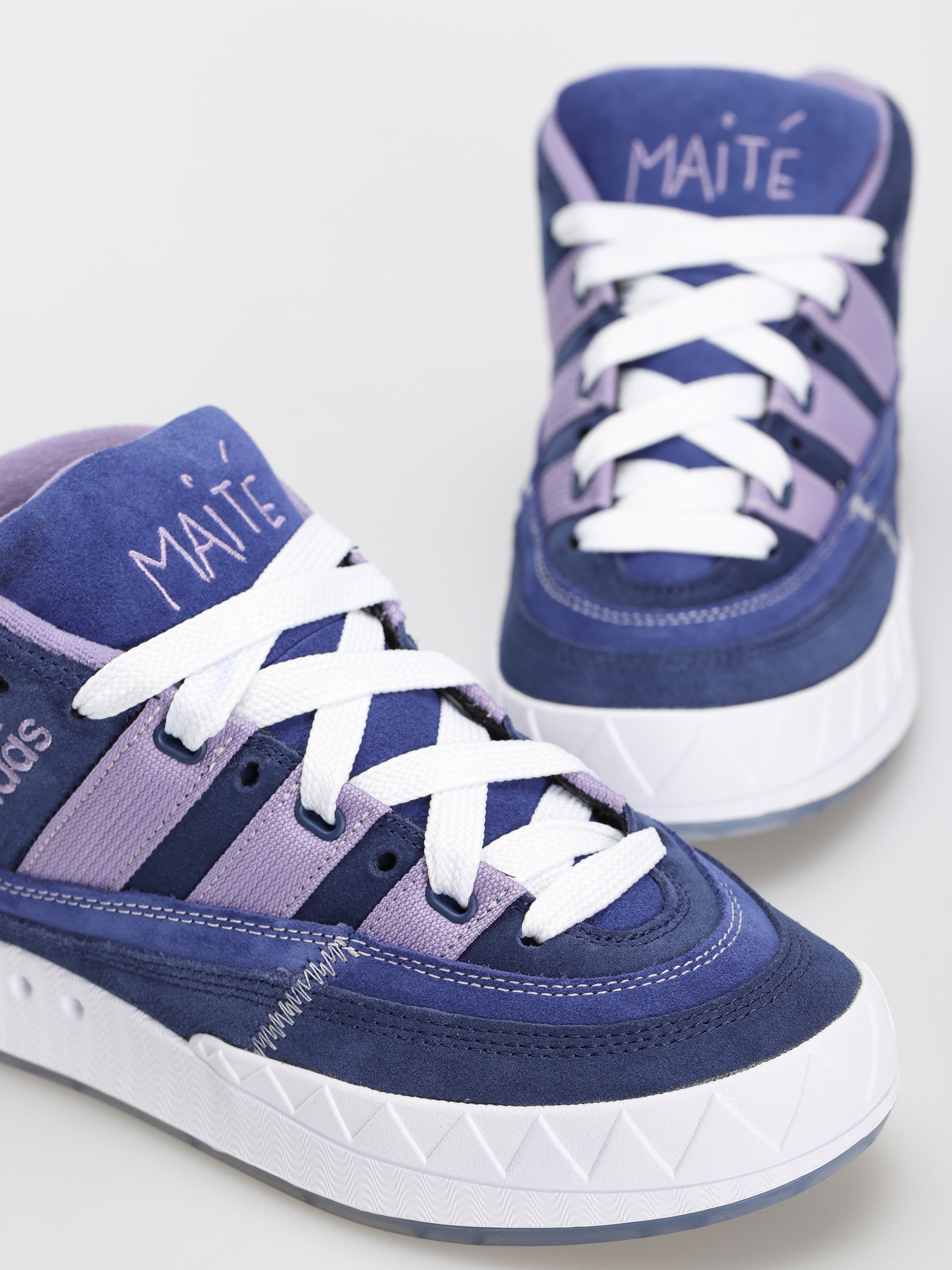adidas gazelle silver green womens Adidas Adimatic Mid x Mait Victory Blue Magic Lilac Skate Shoes