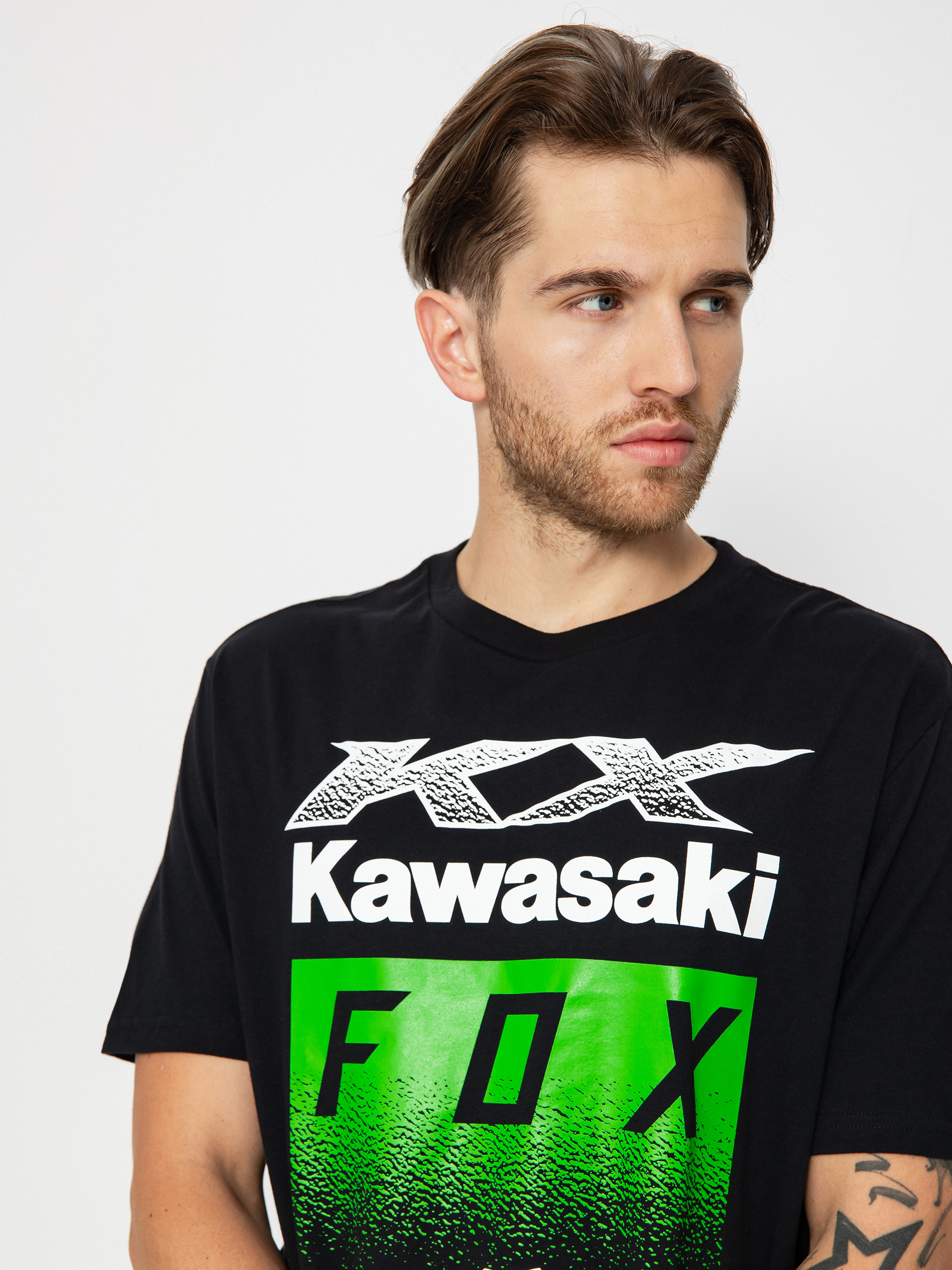 Fox X Kawi T-shirt (black)