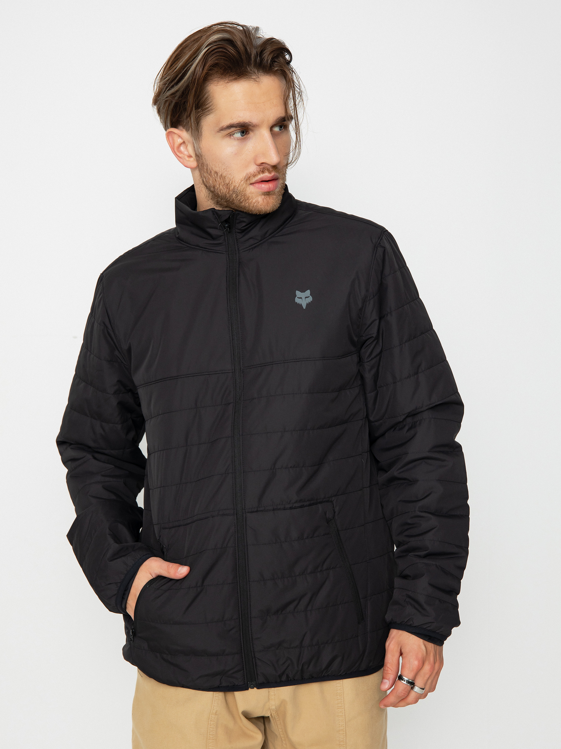 Fox Howell Puffy Jacke (black/black)