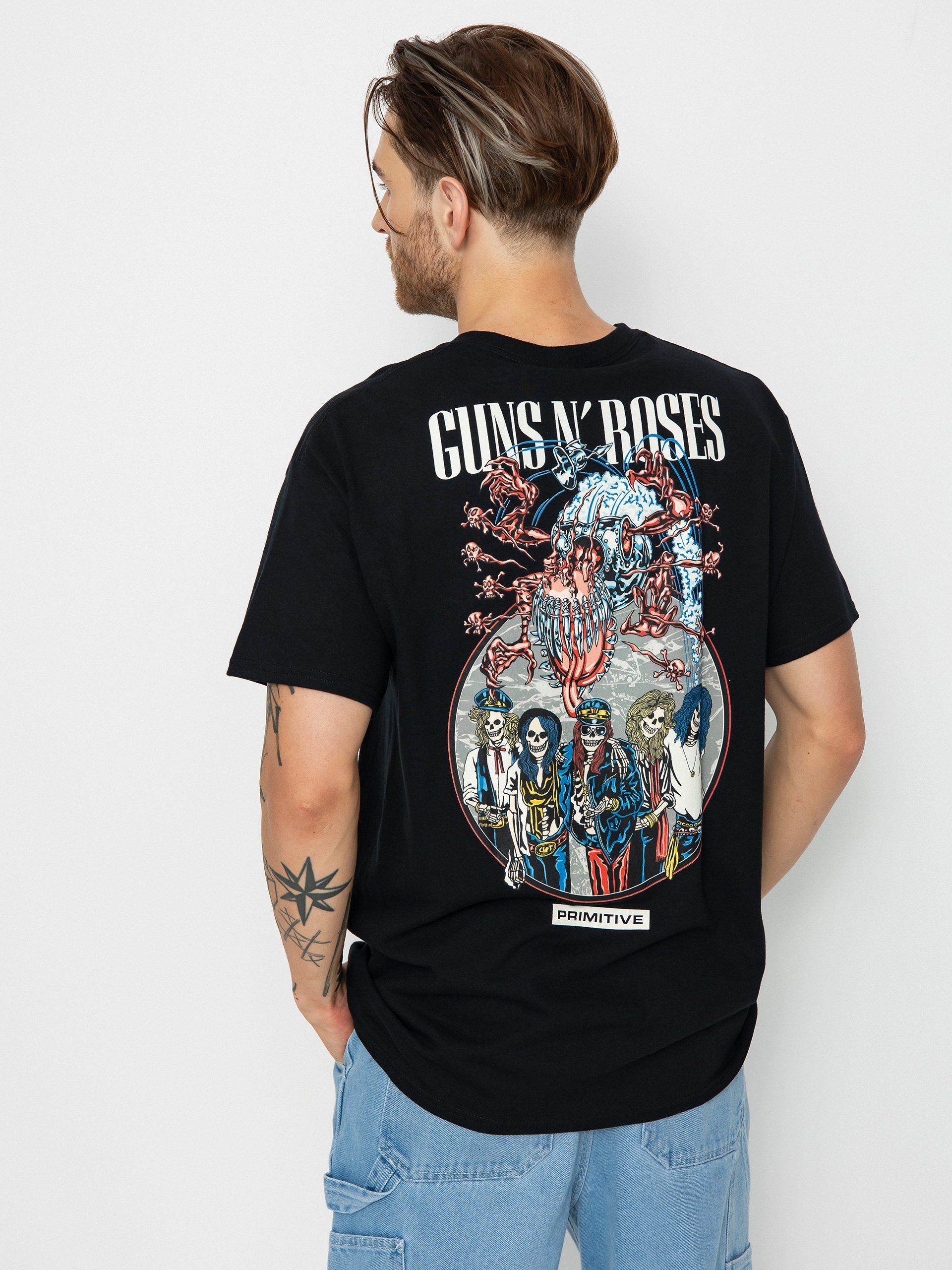 Primitive X Guns N' Roses Robo T-shirt (black)