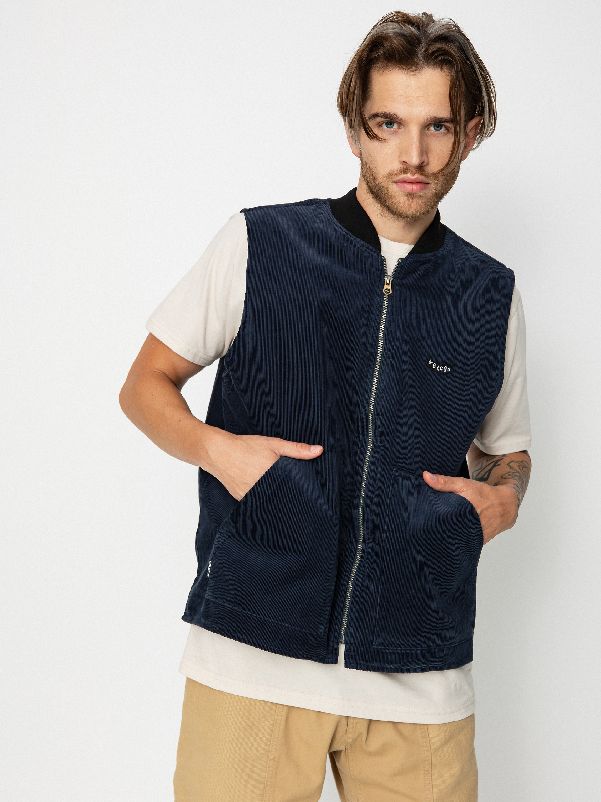 Vans Talbot Reversible Vest - black (black/true blue) Vans Talbot Reversible Vest - black (black/true blue)
