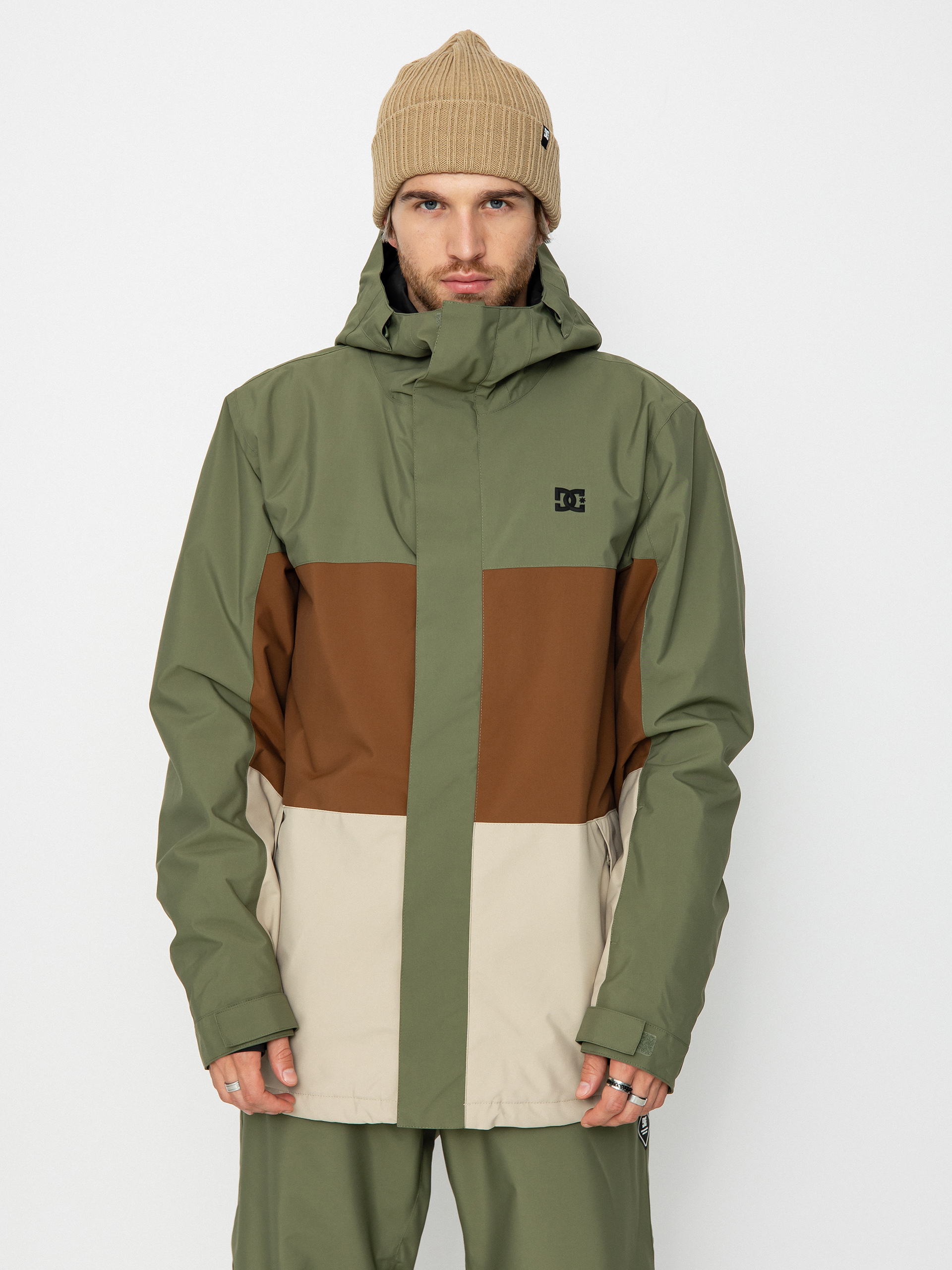 Herren DC Defy Snowboardjacke (four leaf clover)