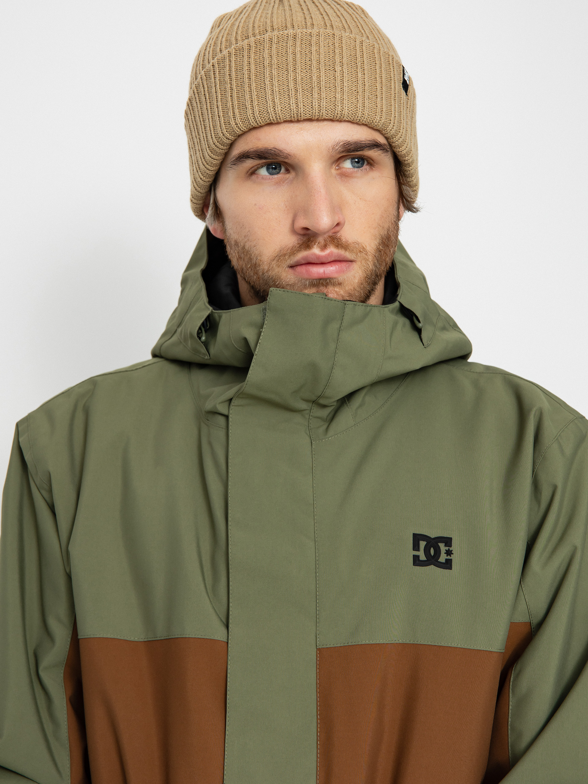 Mens DC Defy Snowboard jacket (four leaf clover)