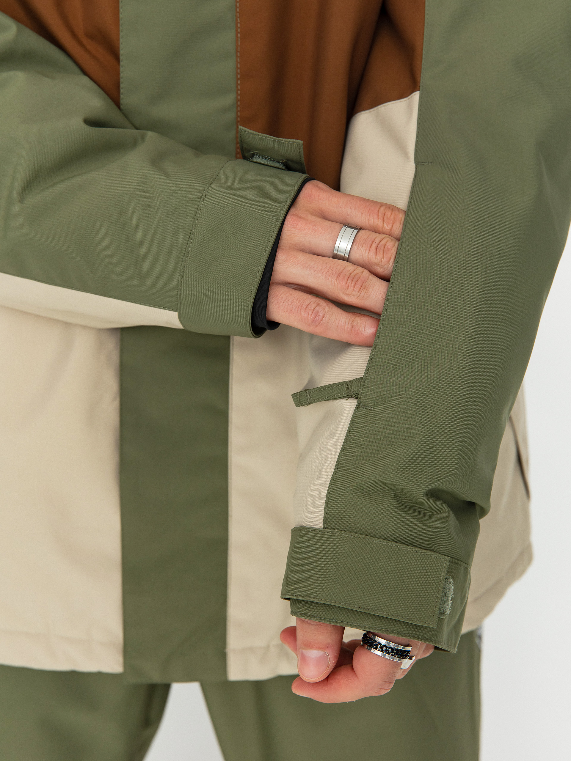 Mens DC Defy Snowboard jacket (four leaf clover)