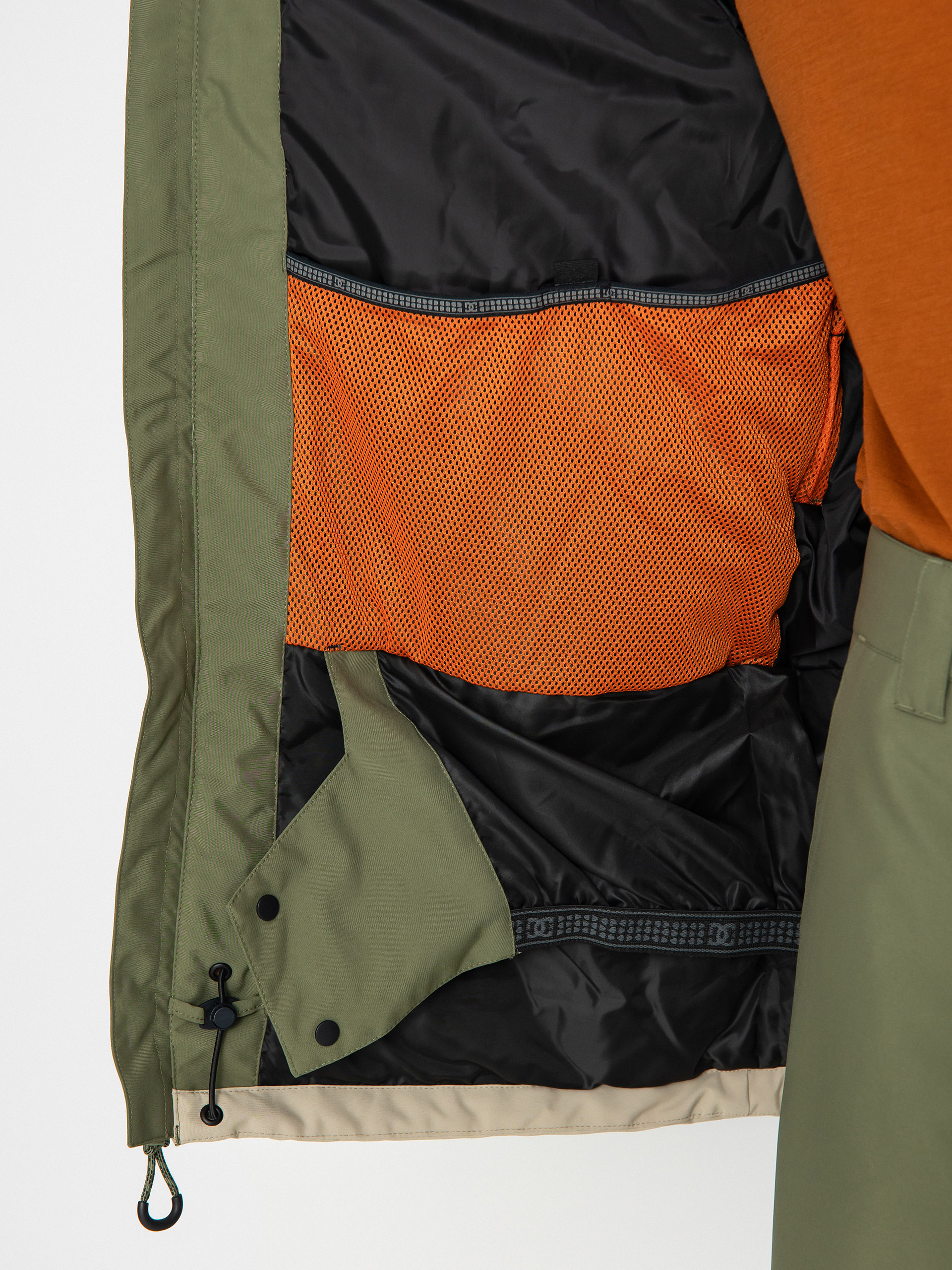 Mens DC Defy Snowboard jacket (four leaf clover)