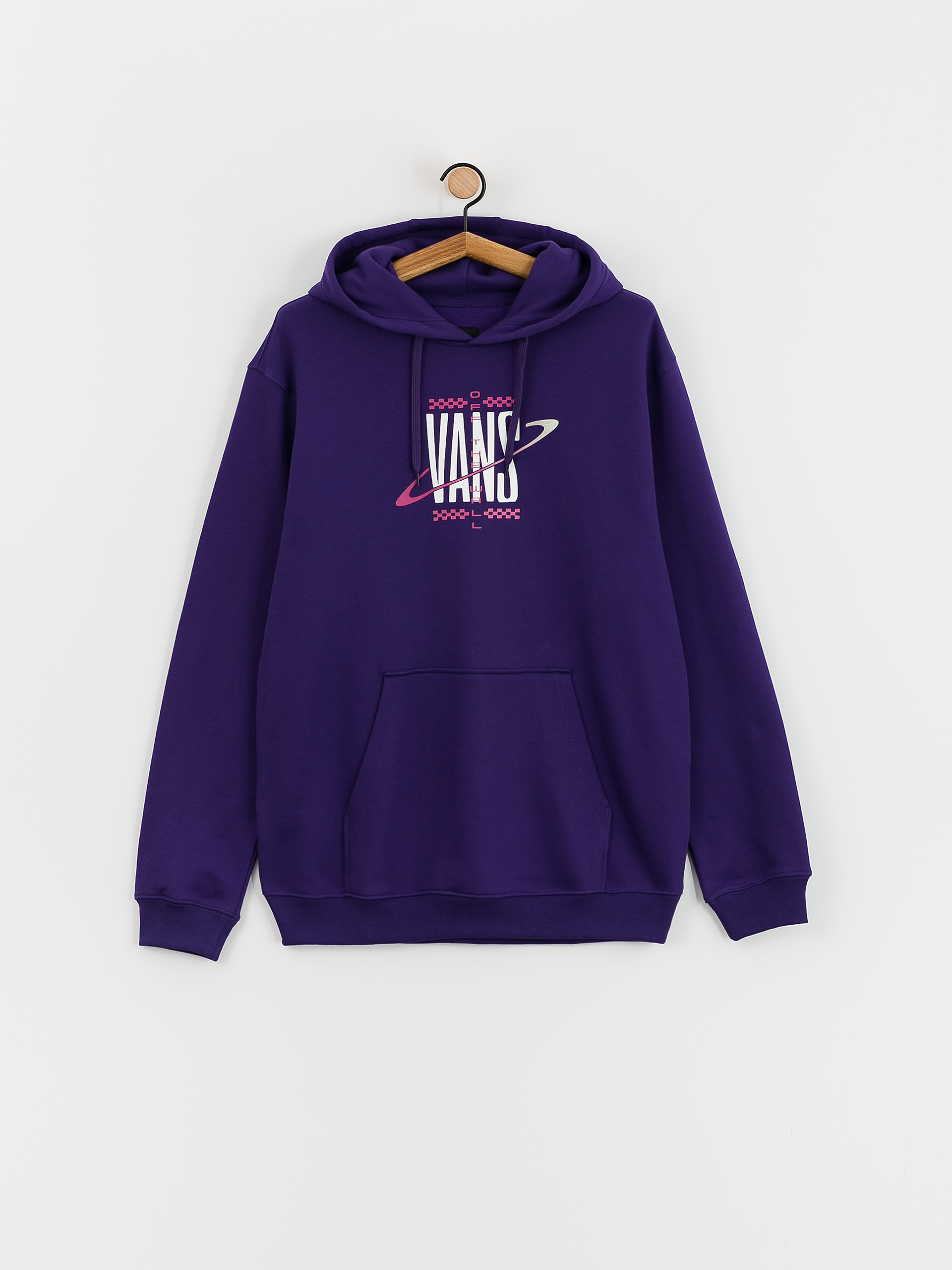 Vans on sale hoodie purple