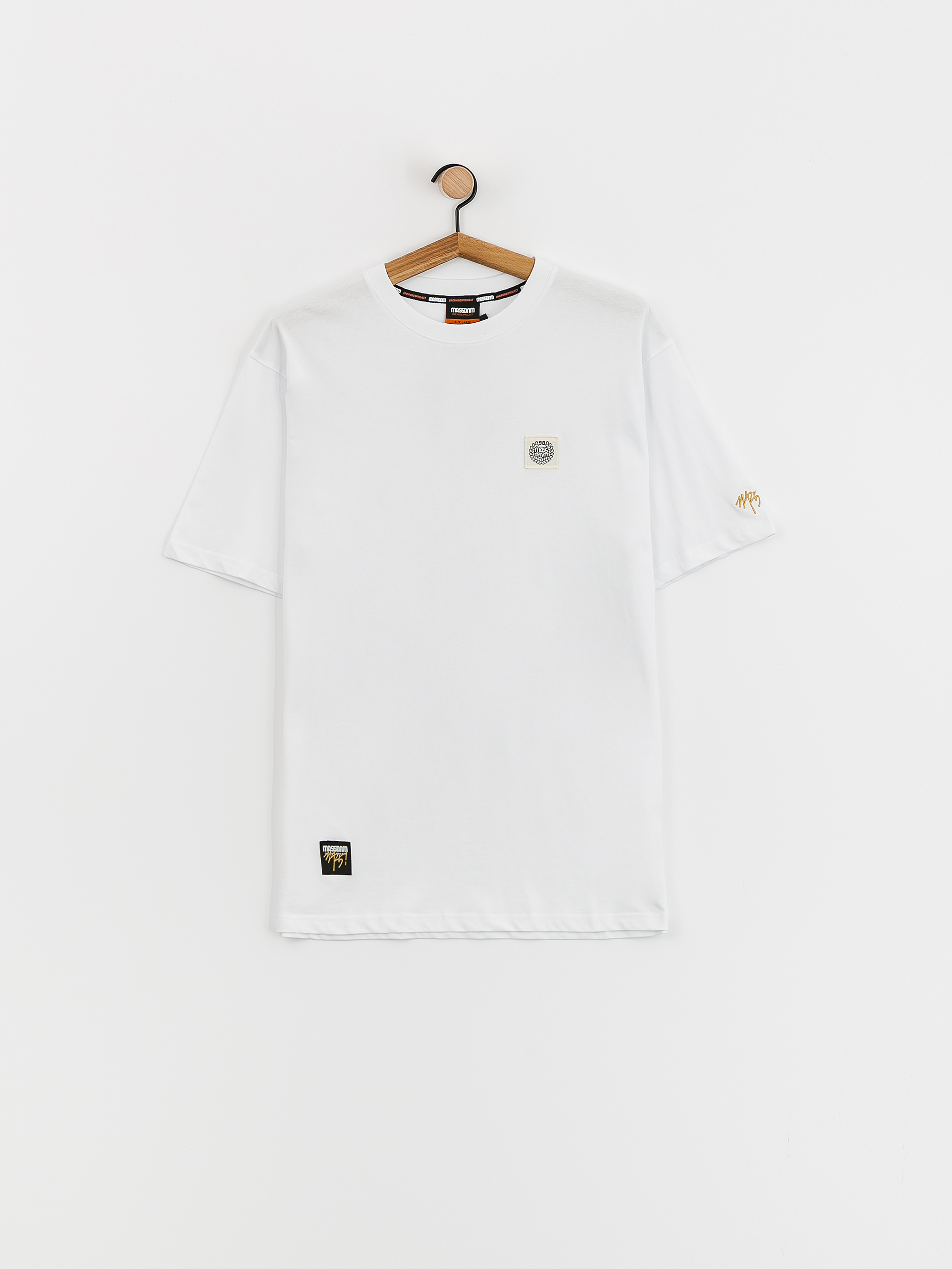 MassDnm Patch T-Shirt (white)