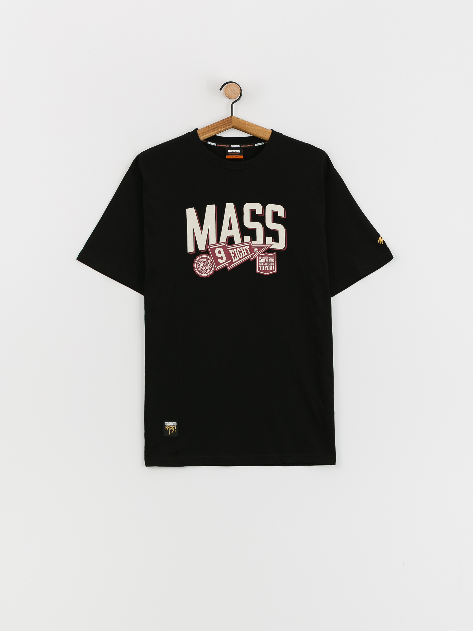 MassDnm Graduate T-shirt (black)