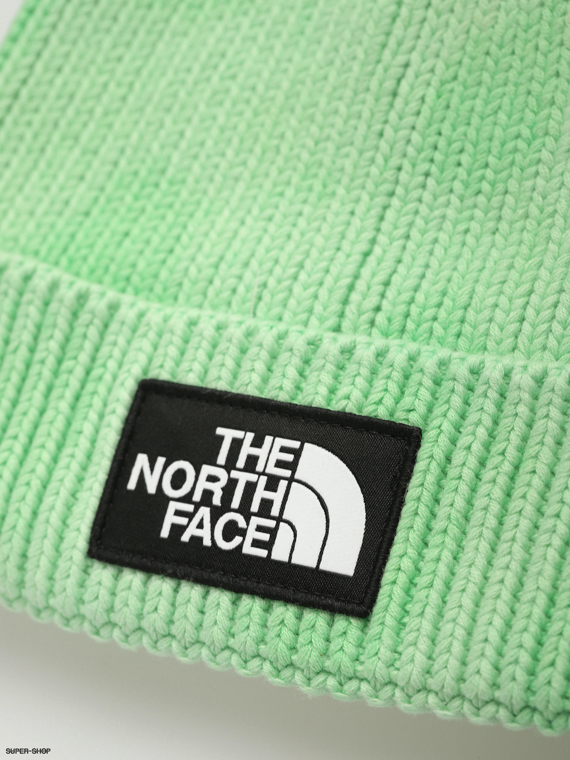 The north face on sale logo box beanie