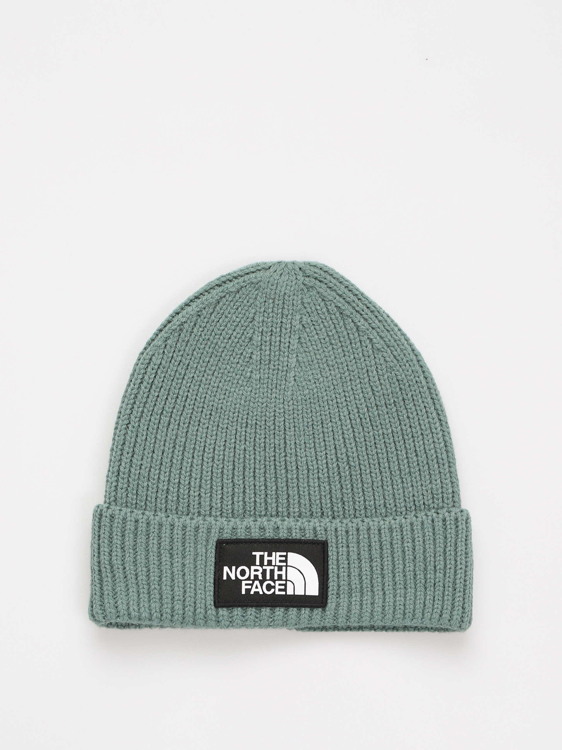 The North Face Logo Box Beanie (dark sage)