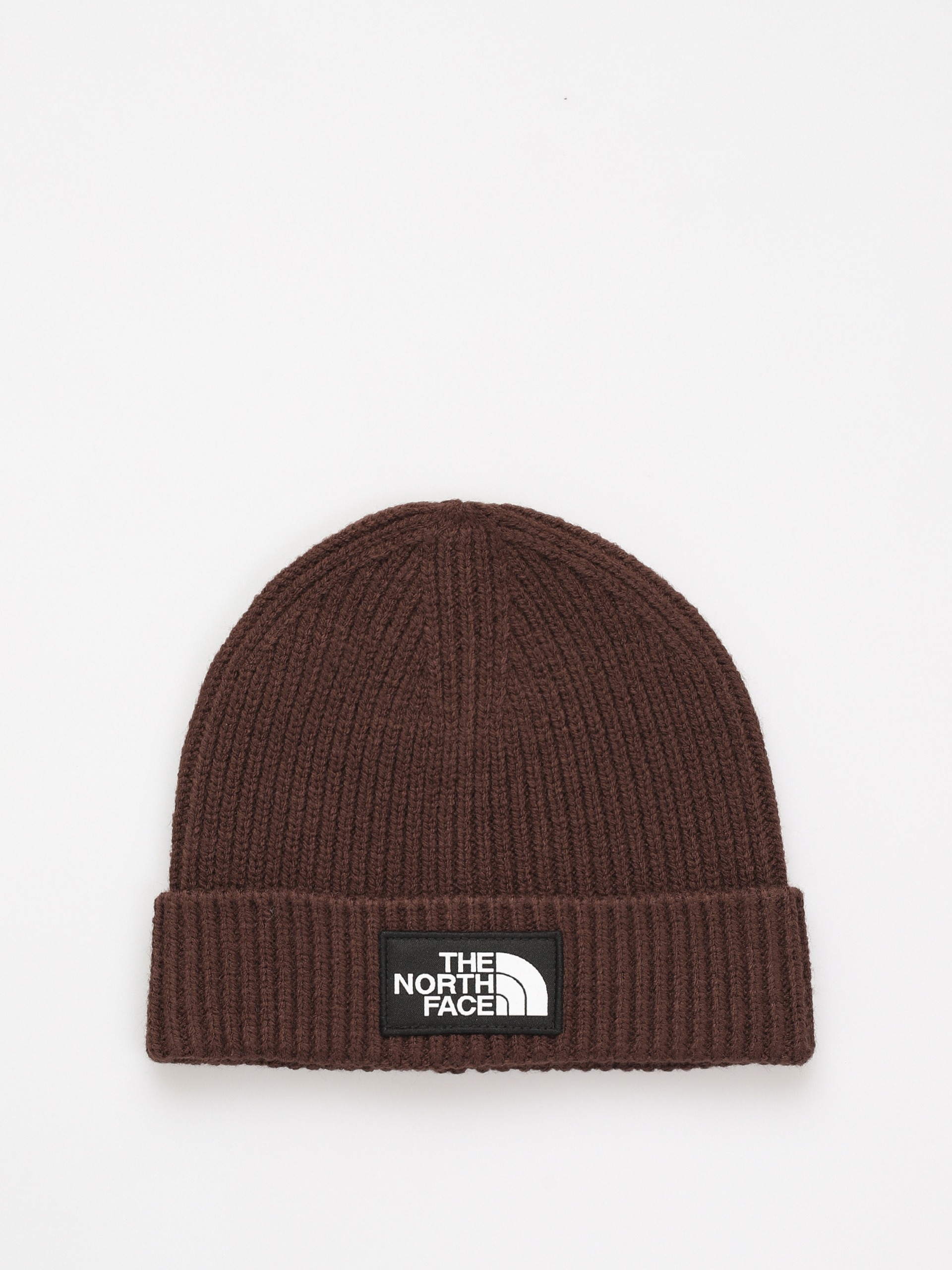 The North Face Logo Box Beanie (coal brown)