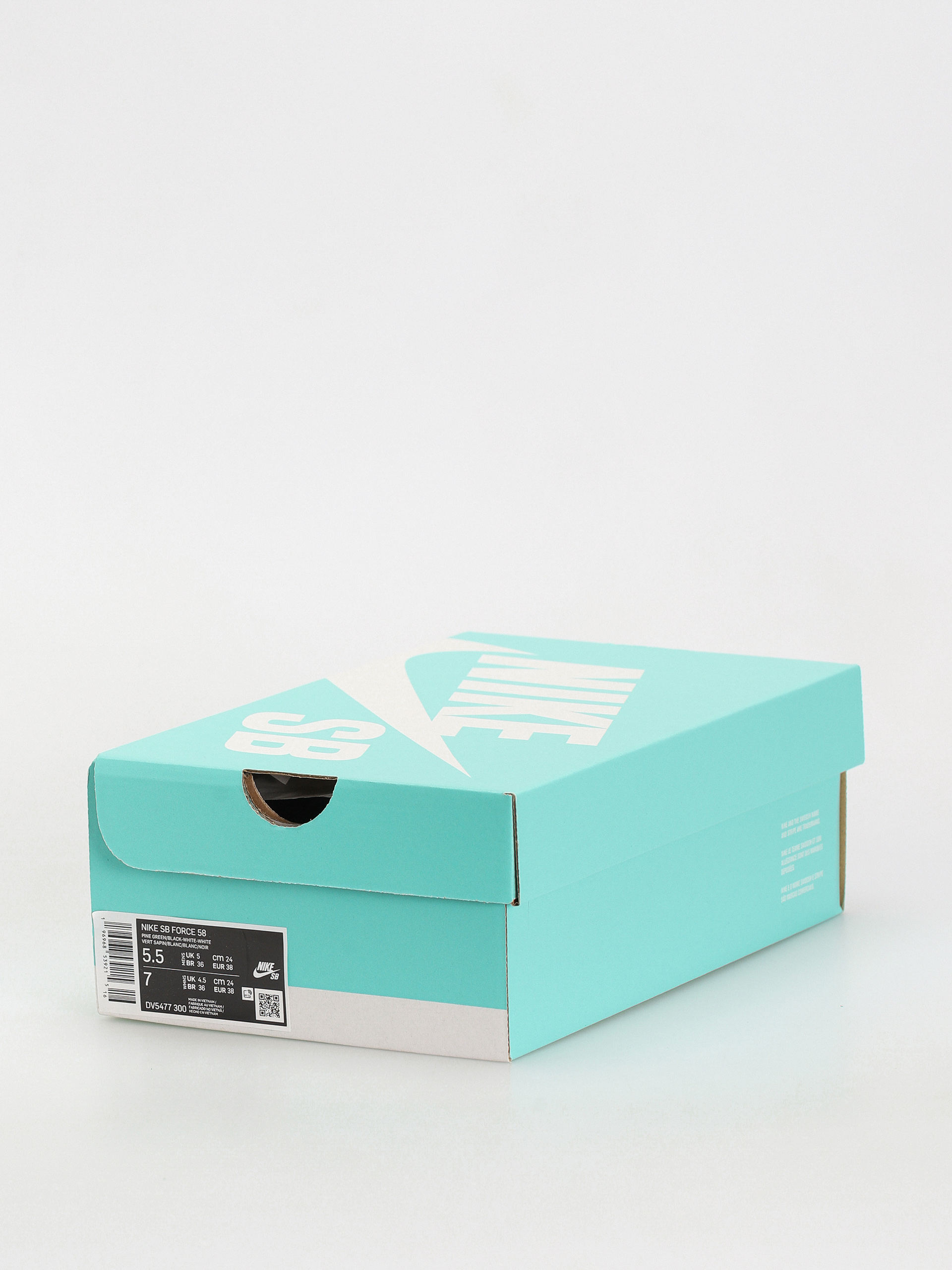 Nike SB Force 58 Schuhe (pine green/black white white)