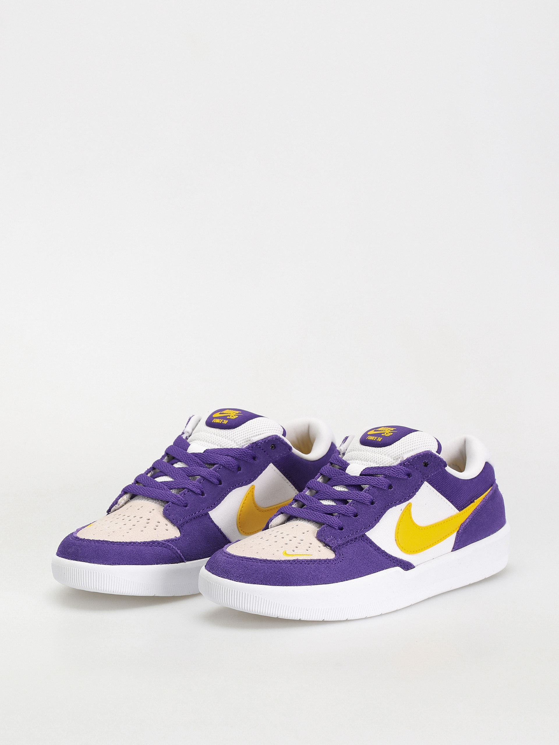 Nike SB Force 58 Schuhe (court purple/amarillo white white)
