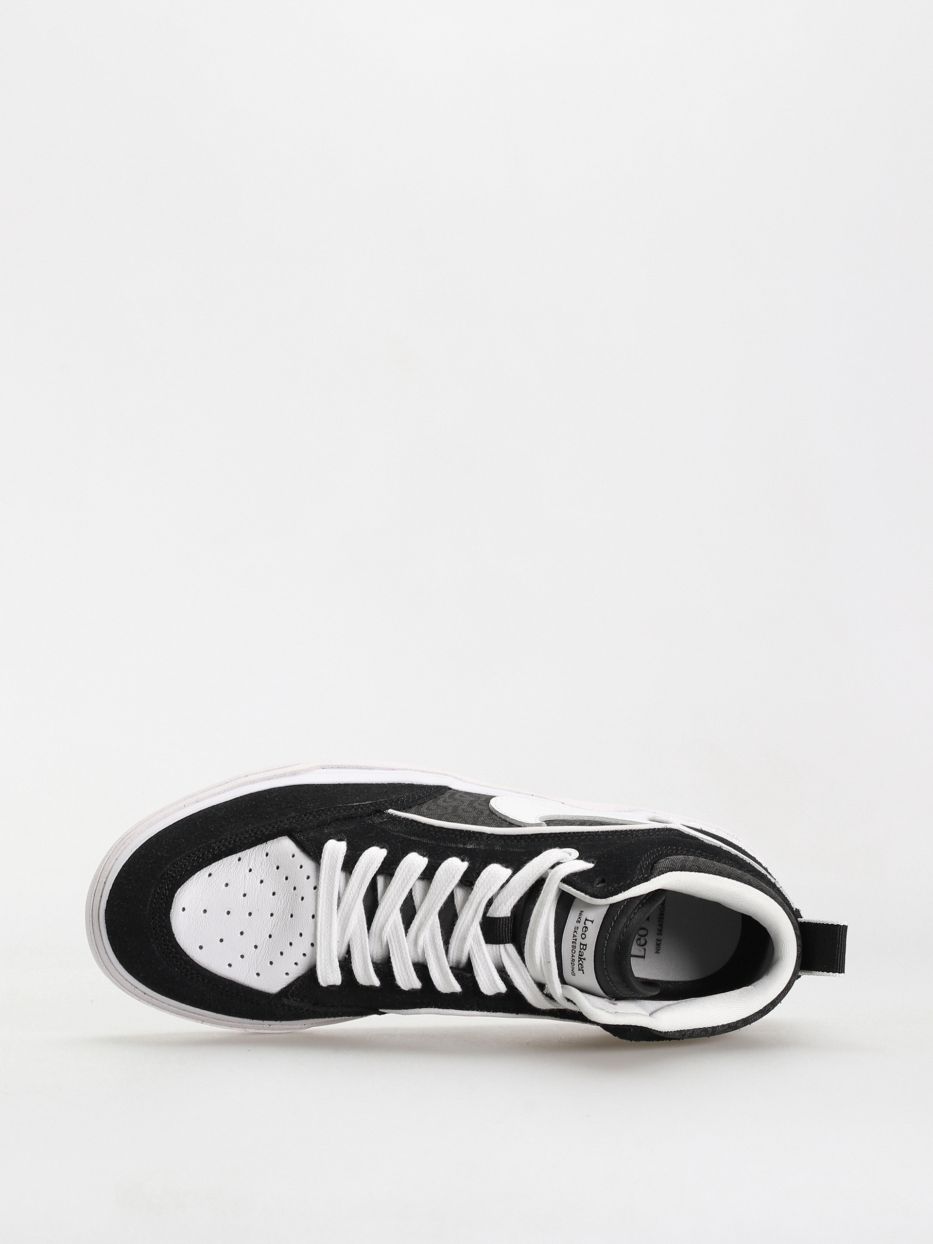 Nike SB React Leo Shoes (black/white black gum light brown)