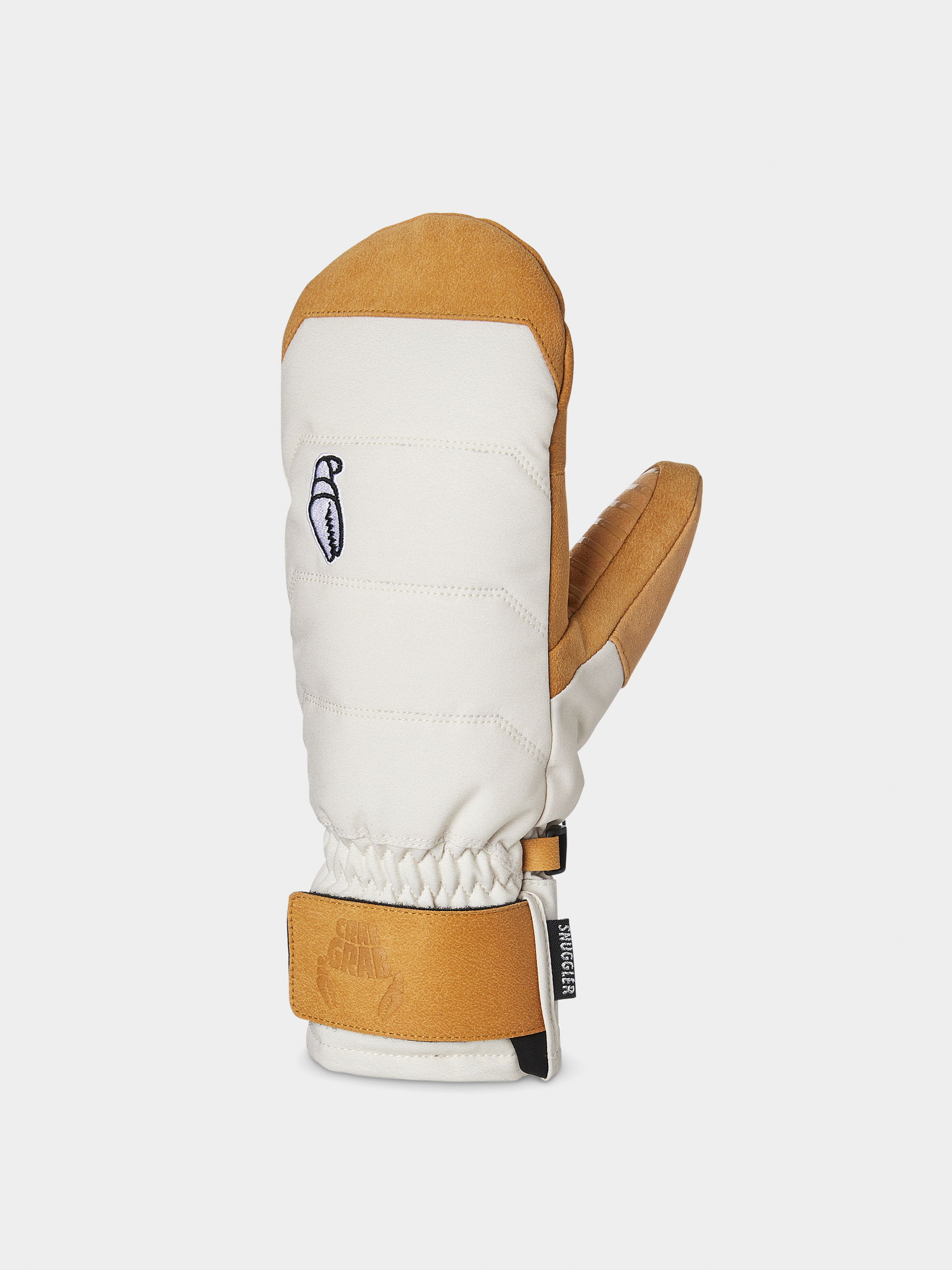 Crab Grab Snuggler Mitt Gloves Wmn (cream and tan)