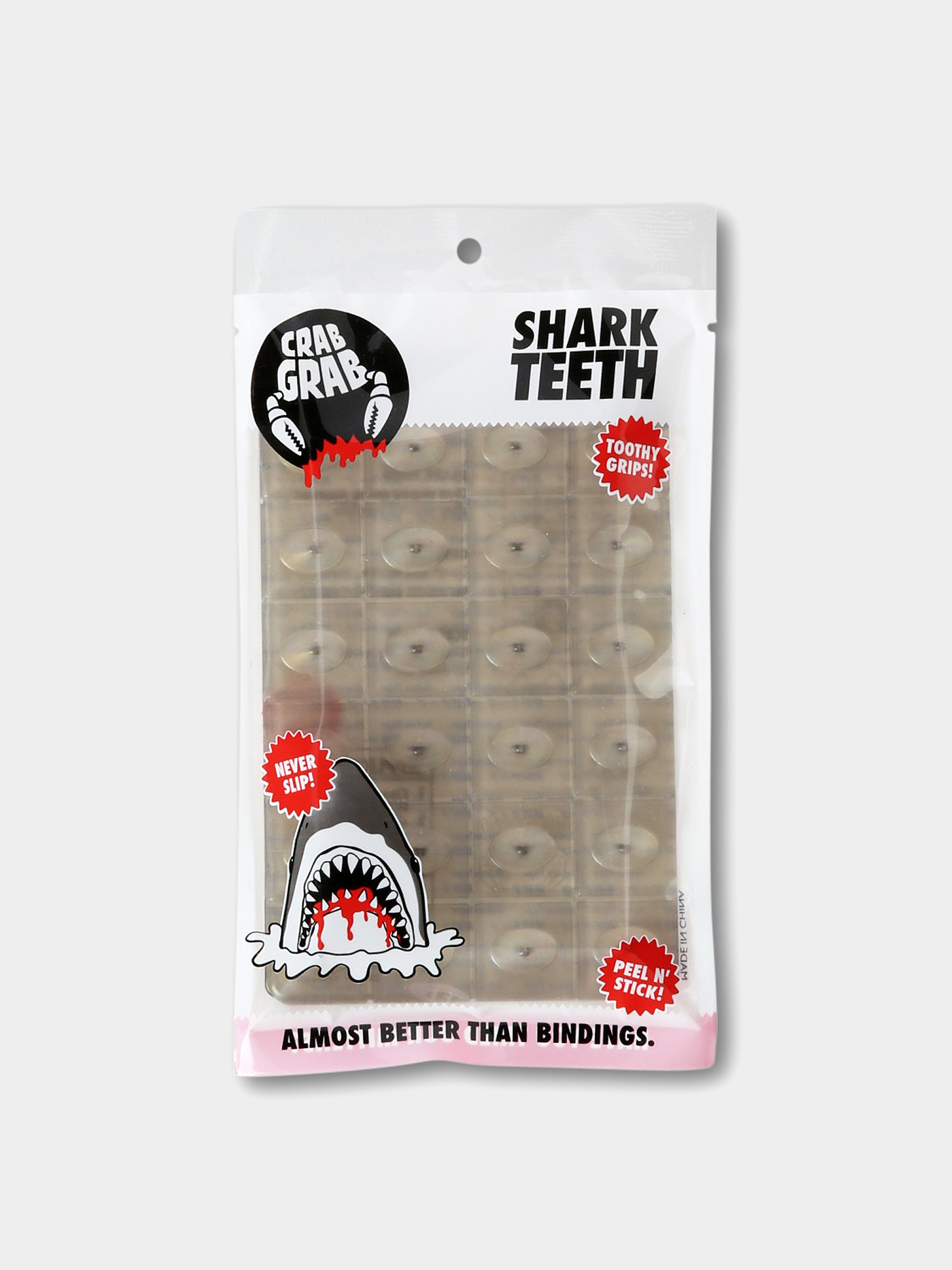 Crab Grab Pad Shark Teeth Accessories (smoke)