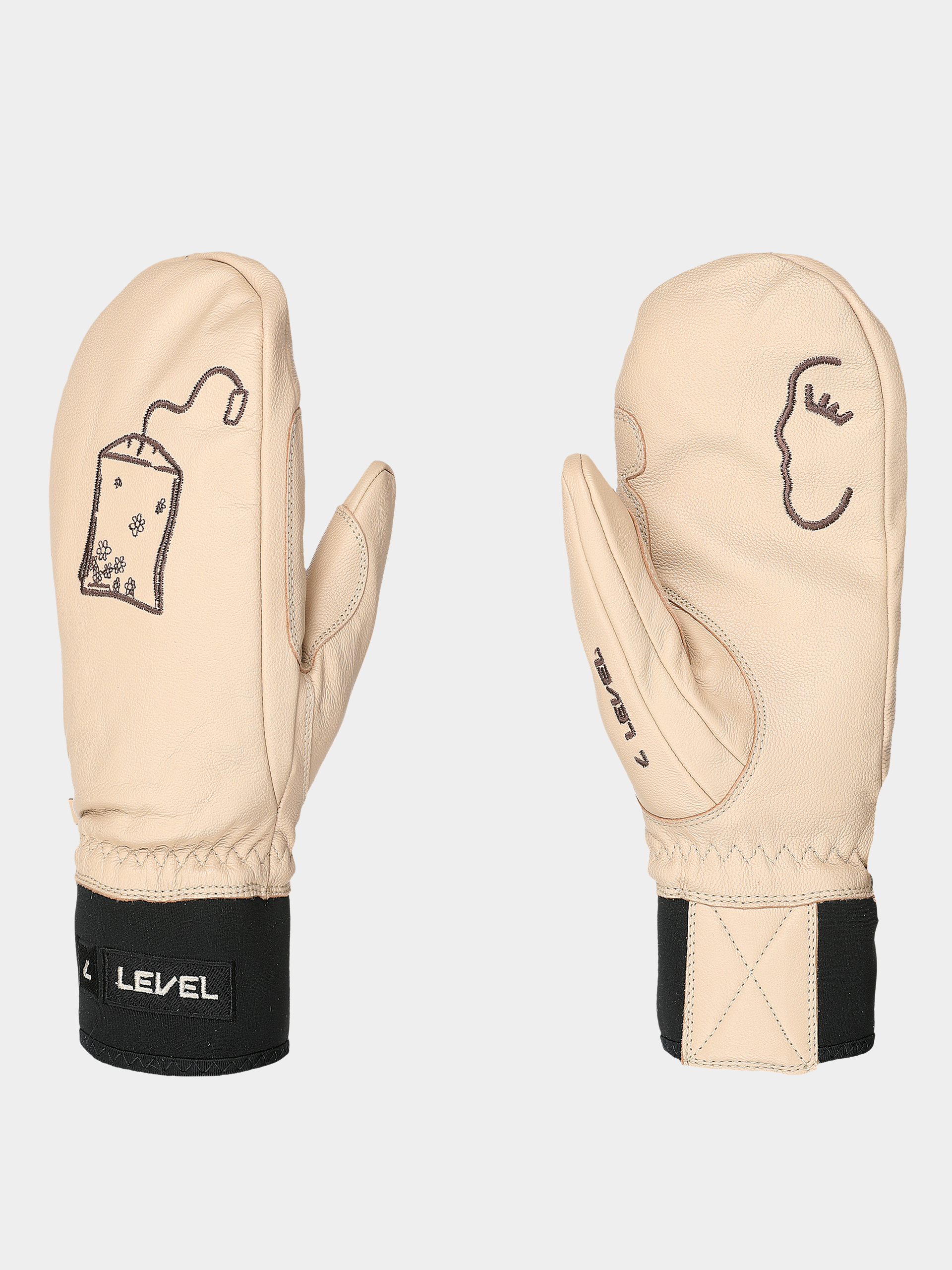 Level Joy Mitt Handschuhe Wmn (beige)