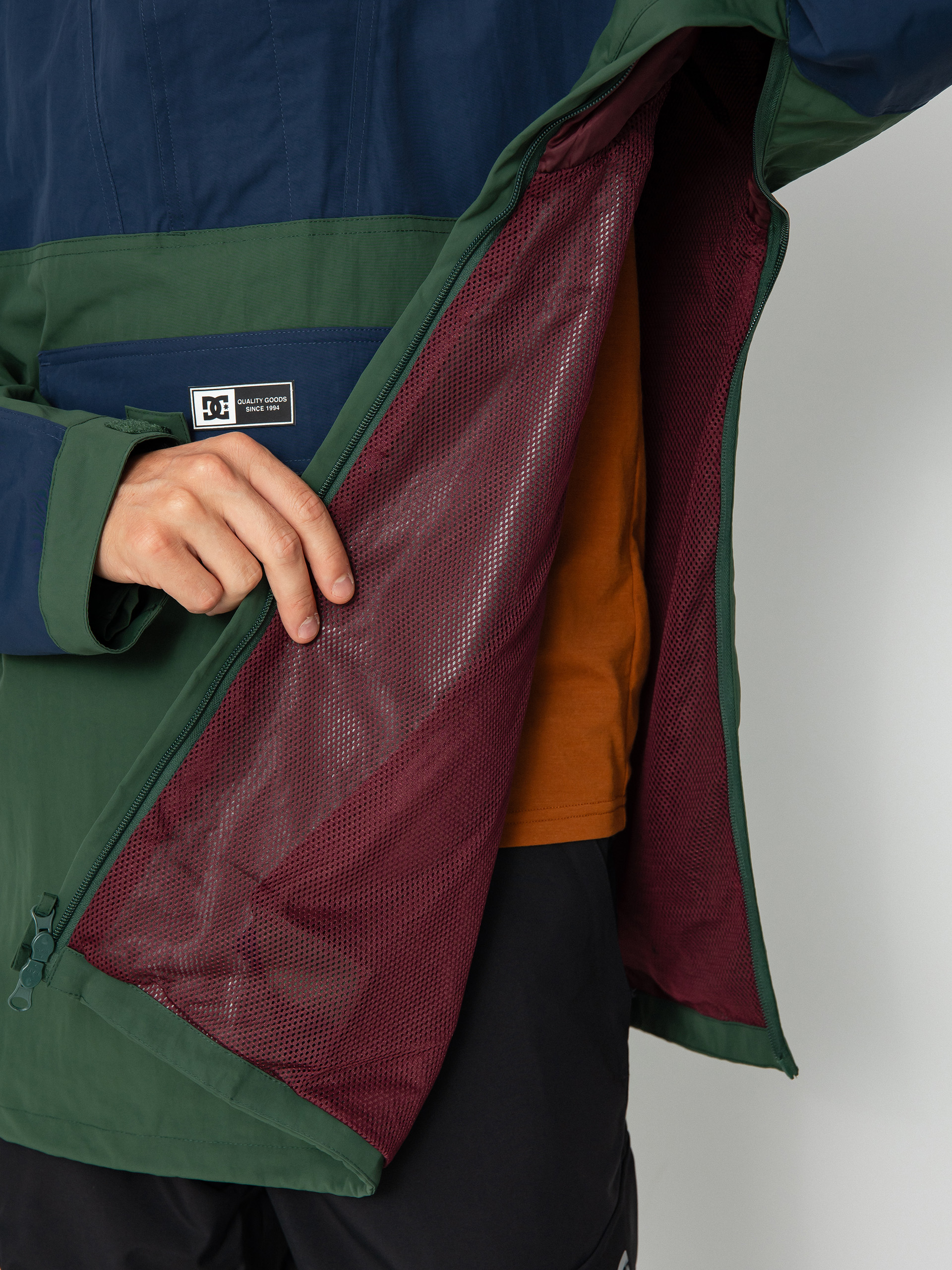 Mens DC 43 Anorak Snowboard jacket (dress blues)