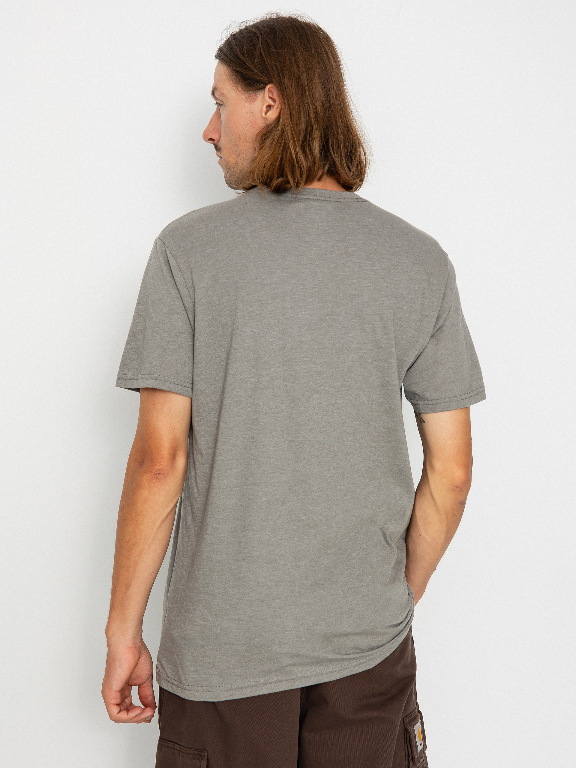 Fox Head T-shirt (heather/graphite)