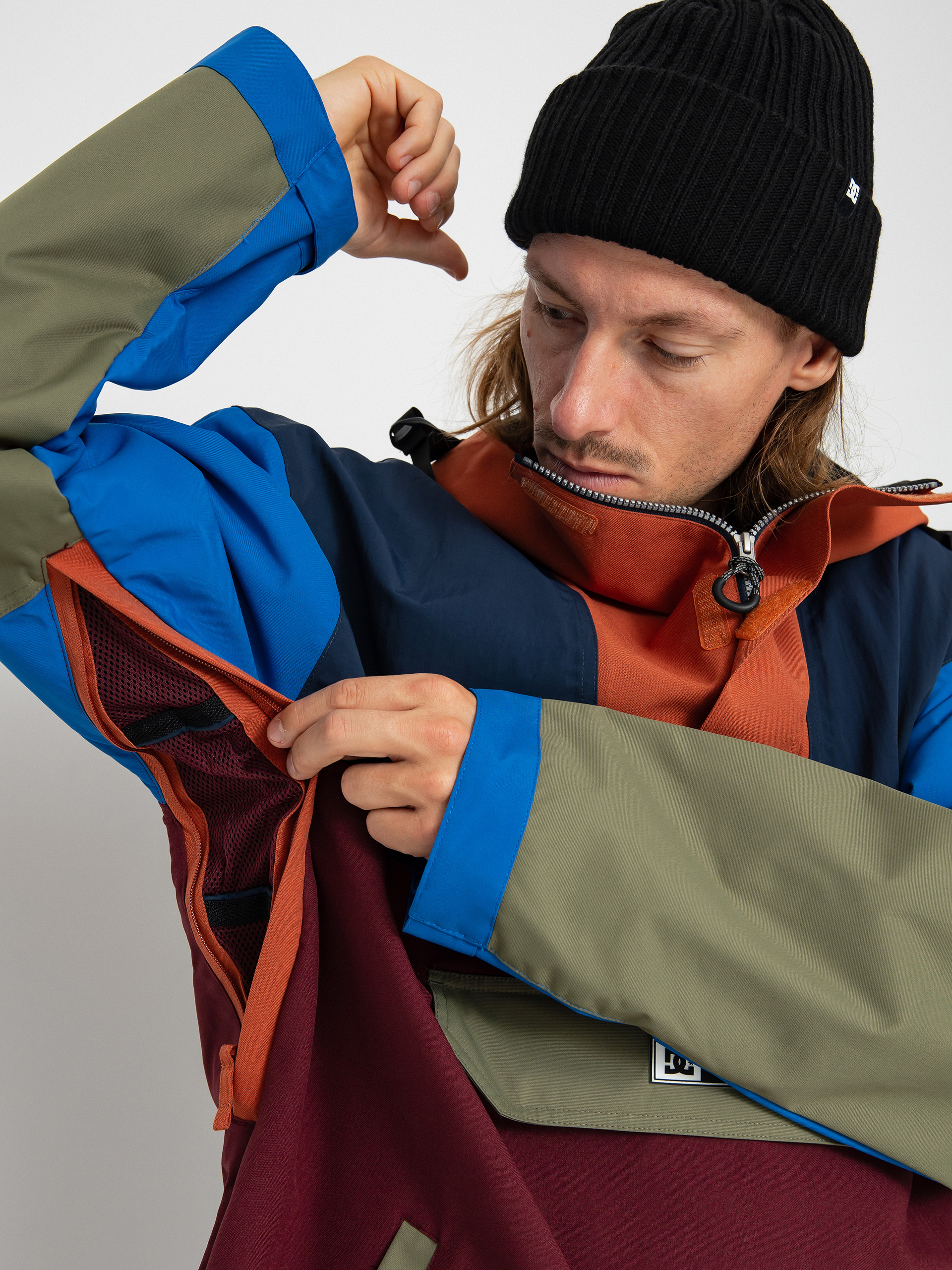 Mens DC 43 Anorak Snowboard jacket (repurpose)