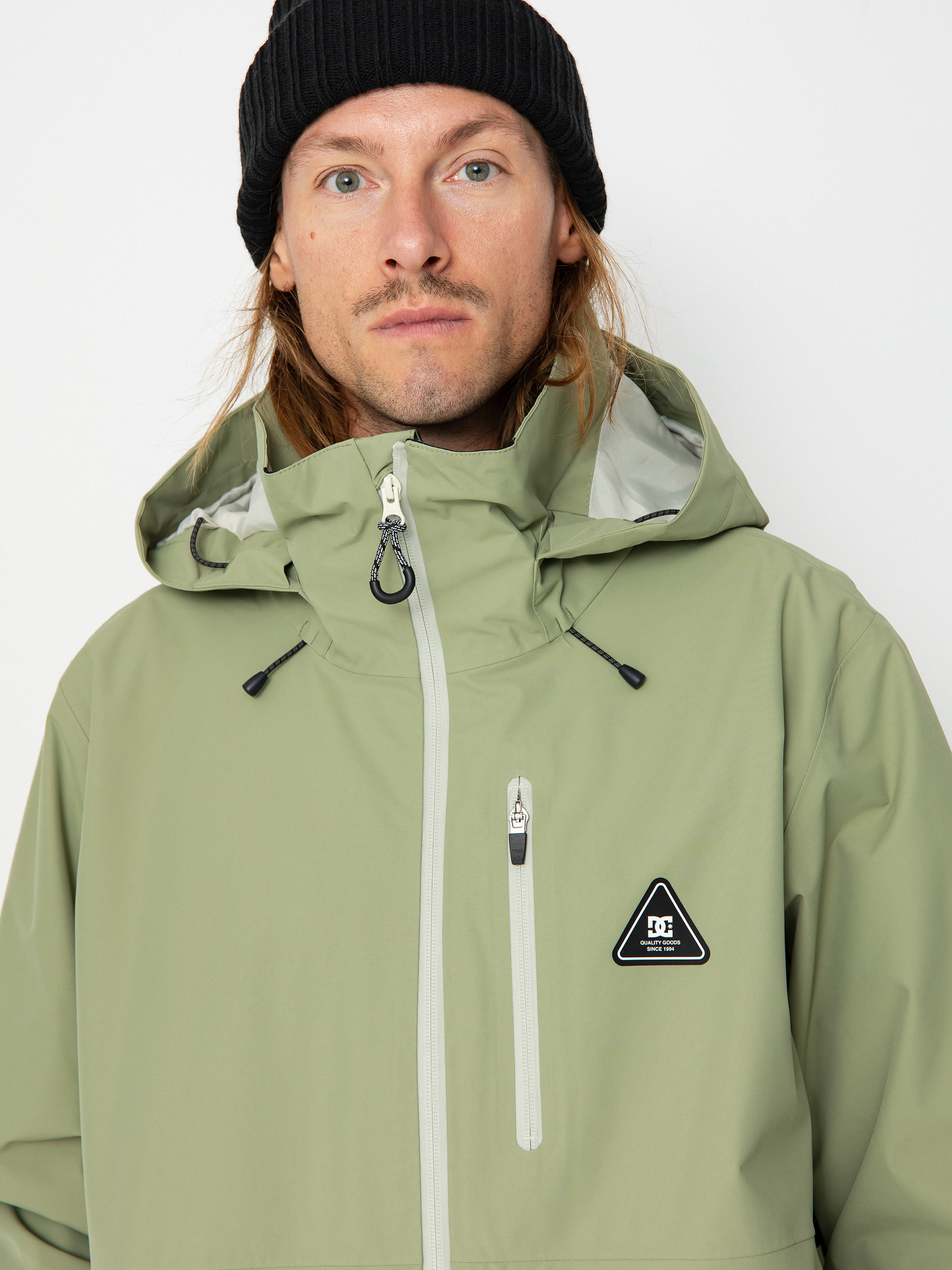Mens DC Basis 30K Snowboard jacket (oil green)