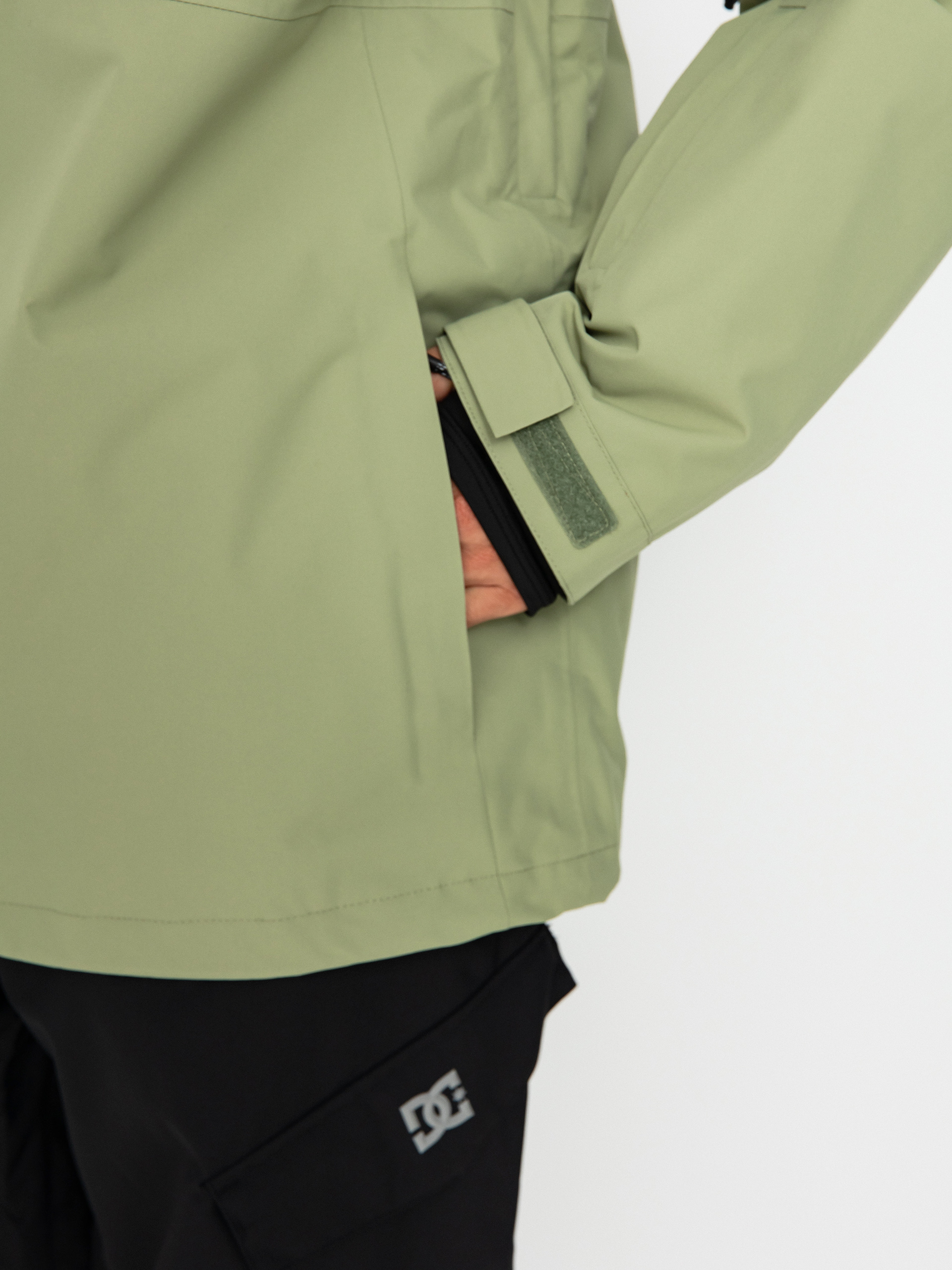 Mens DC Basis 30K Snowboard jacket (oil green)