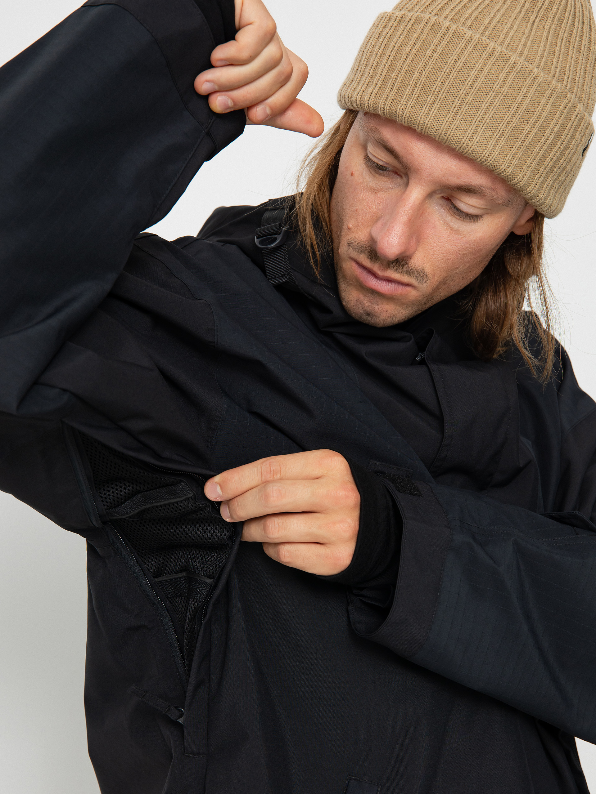 Mens DC 43 Anorak Snowboard jacket (black)