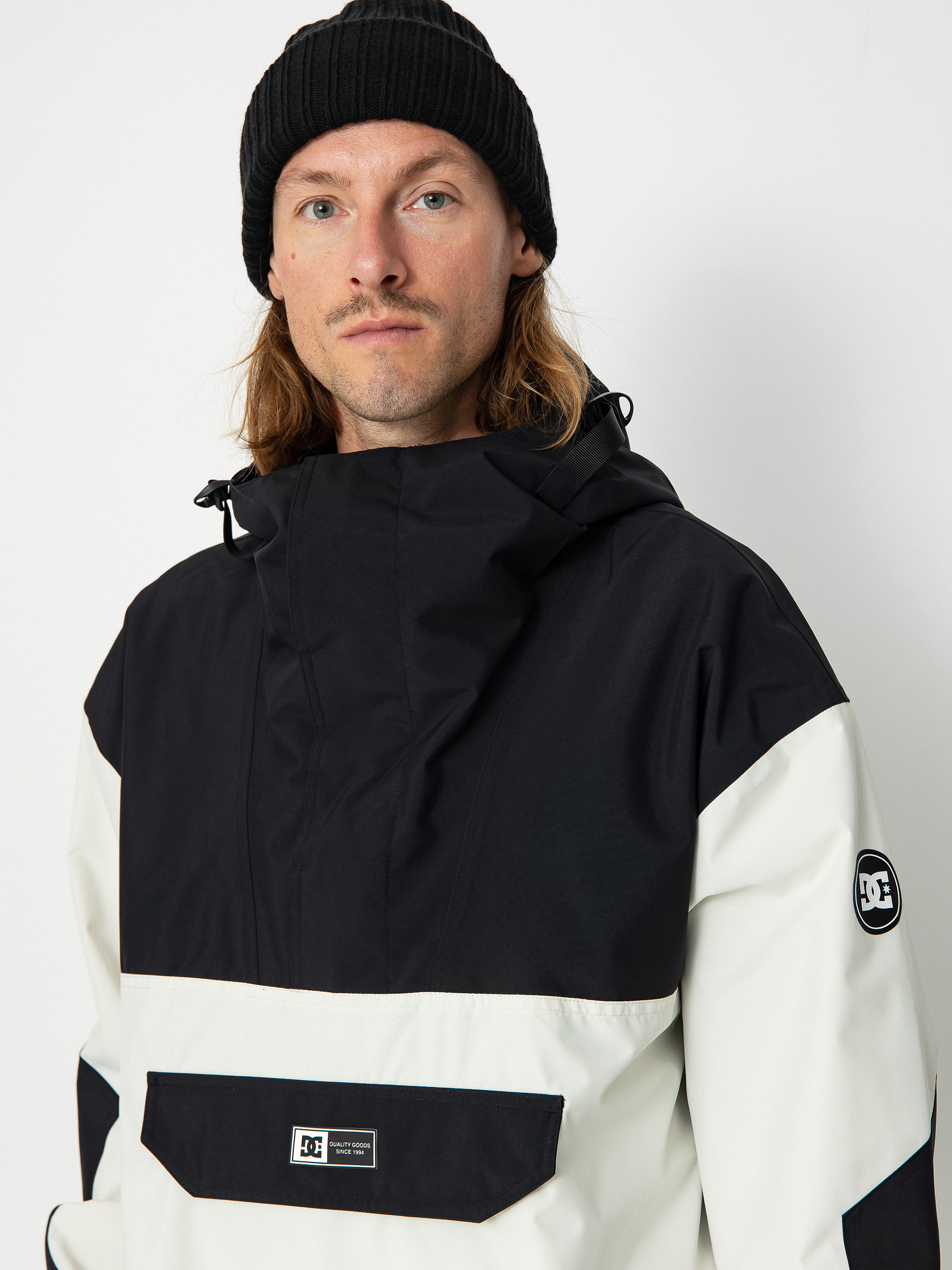 Mens DC 43 Anorak Snowboard jacket (silver birch)