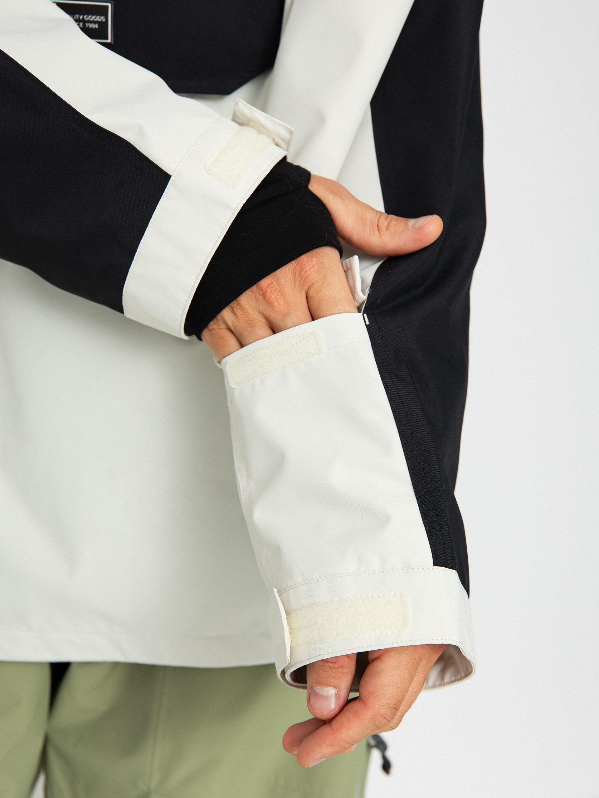 Mens DC 43 Anorak Snowboard jacket (silver birch)