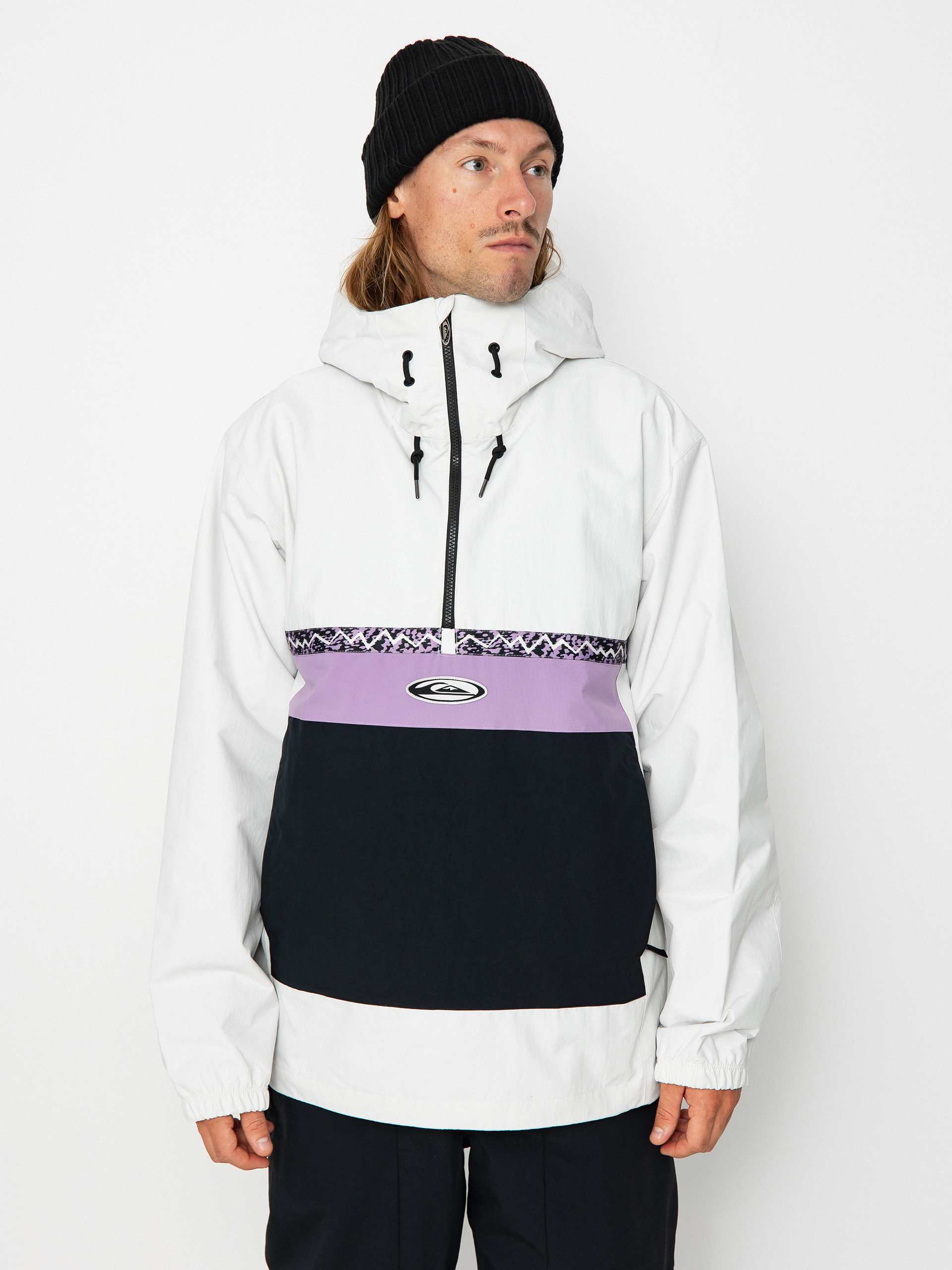 Herren Quiksilver Steeze Snowboardjacke (nimbus cloud)