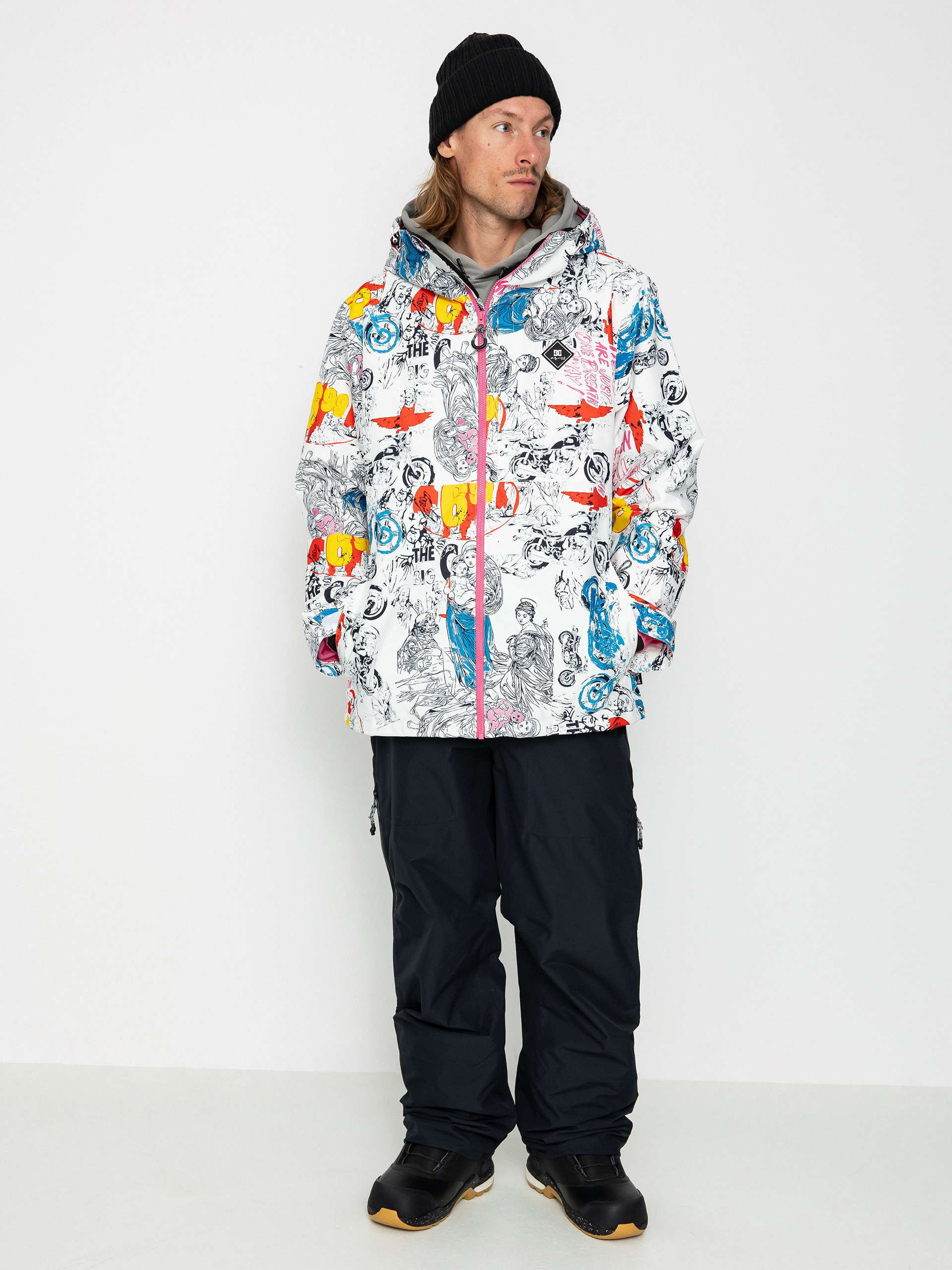 Mens DC Aw Basis Snowboard jacket (saints and sinners)