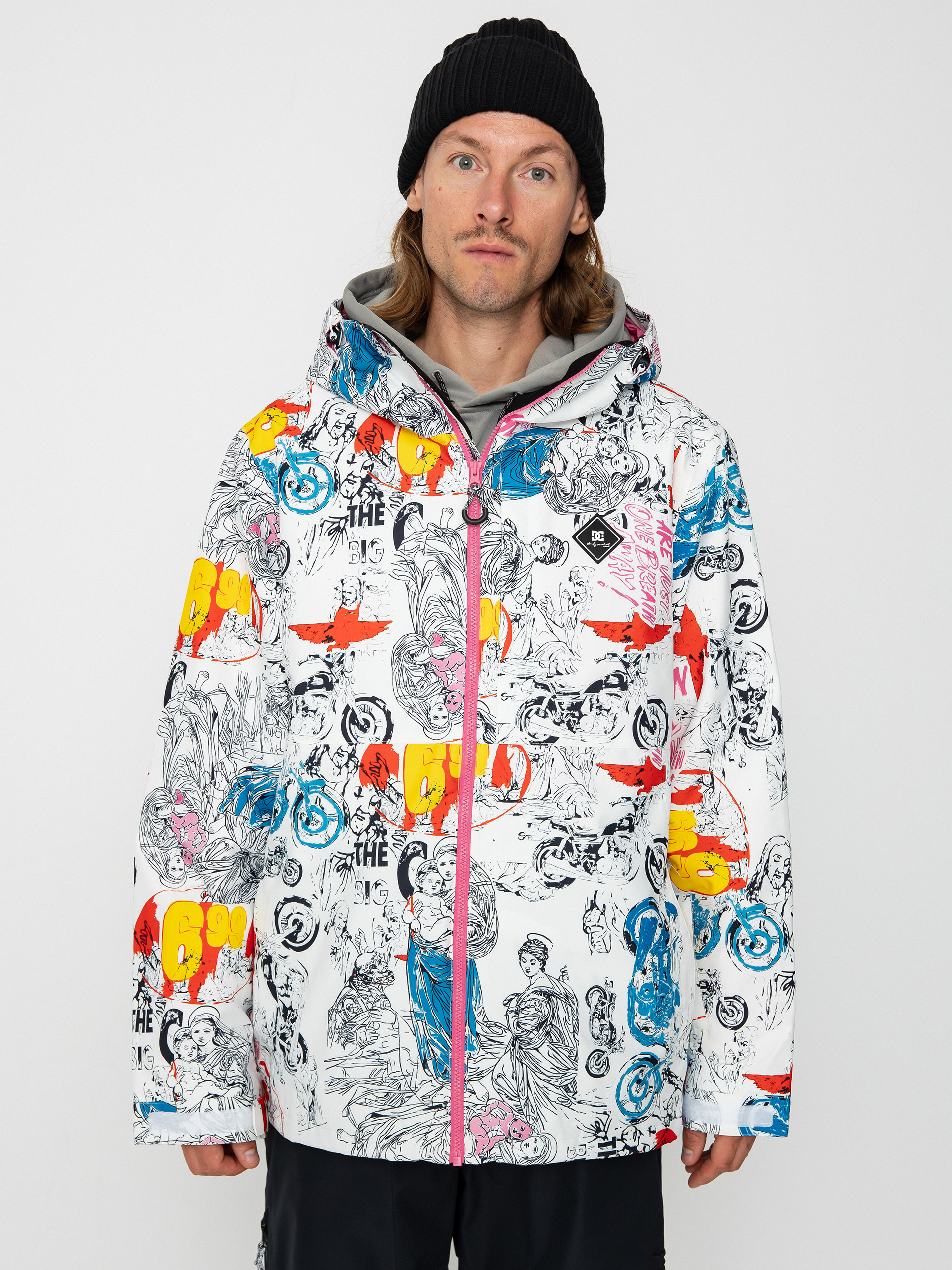 Mens DC Aw Basis Snowboard jacket (saints and sinners)