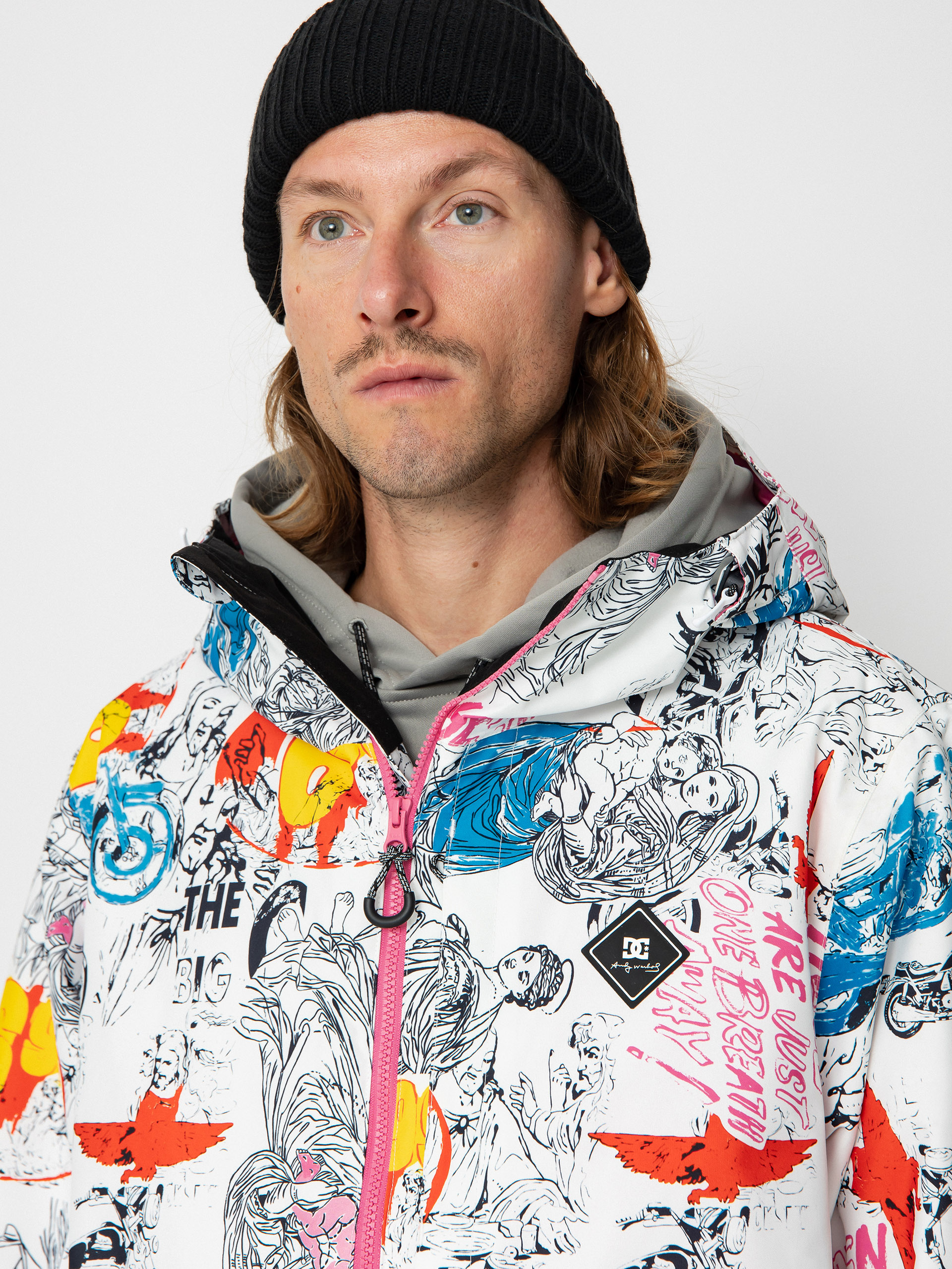 Mens DC Aw Basis Snowboard jacket (saints and sinners)