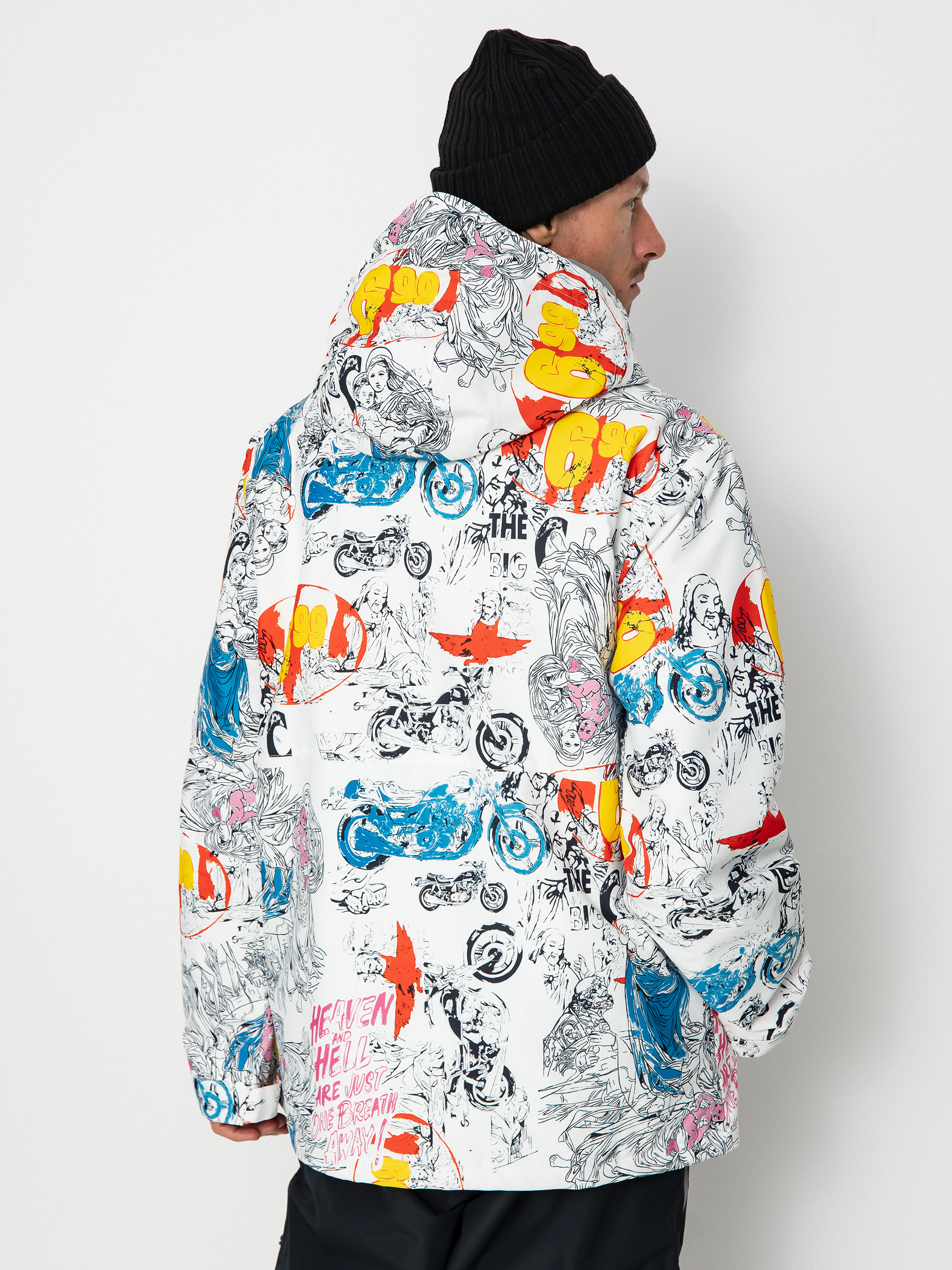 Mens DC Aw Basis Snowboard jacket (saints and sinners)