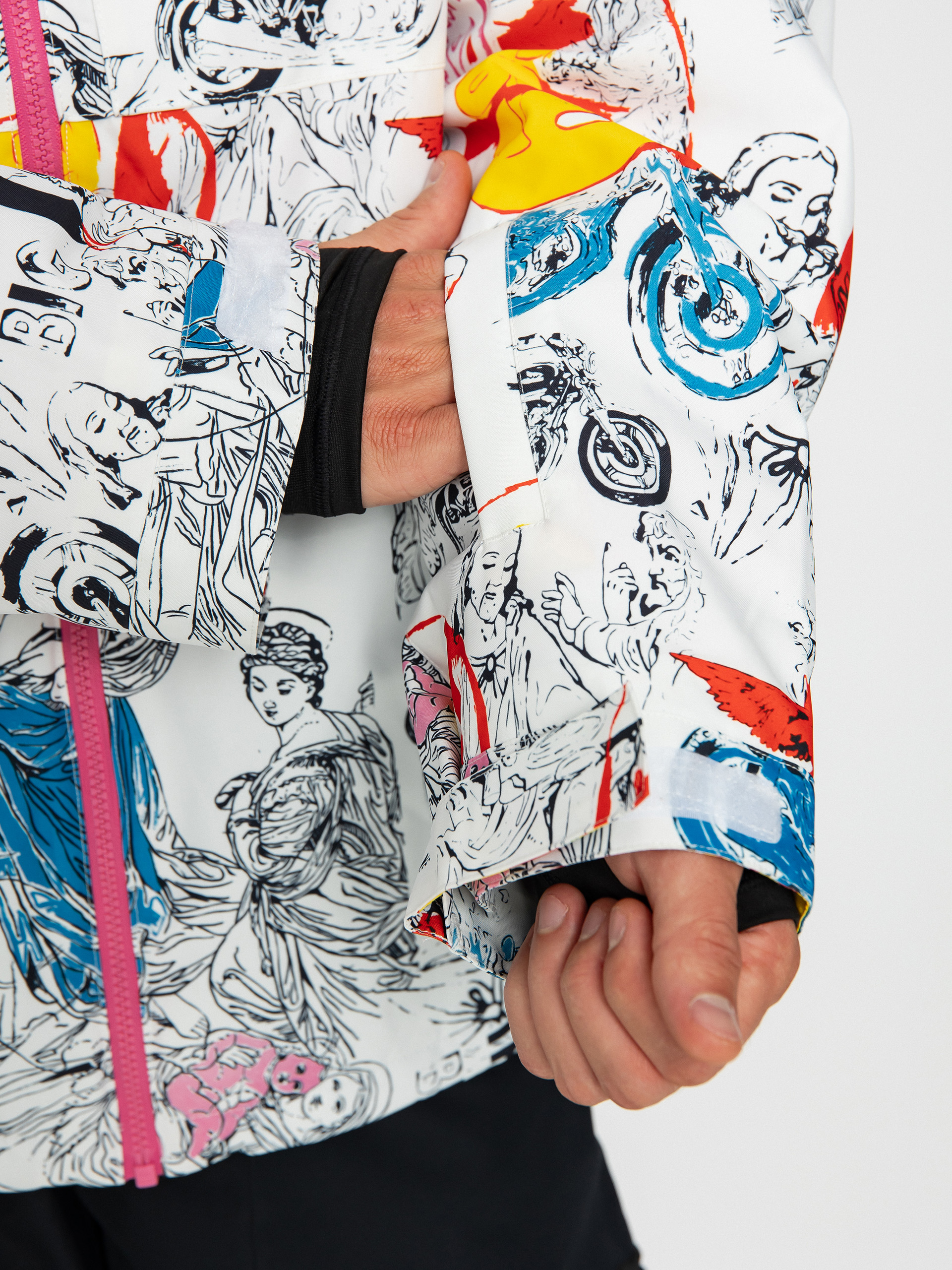 Mens DC Aw Basis Snowboard jacket (saints and sinners)