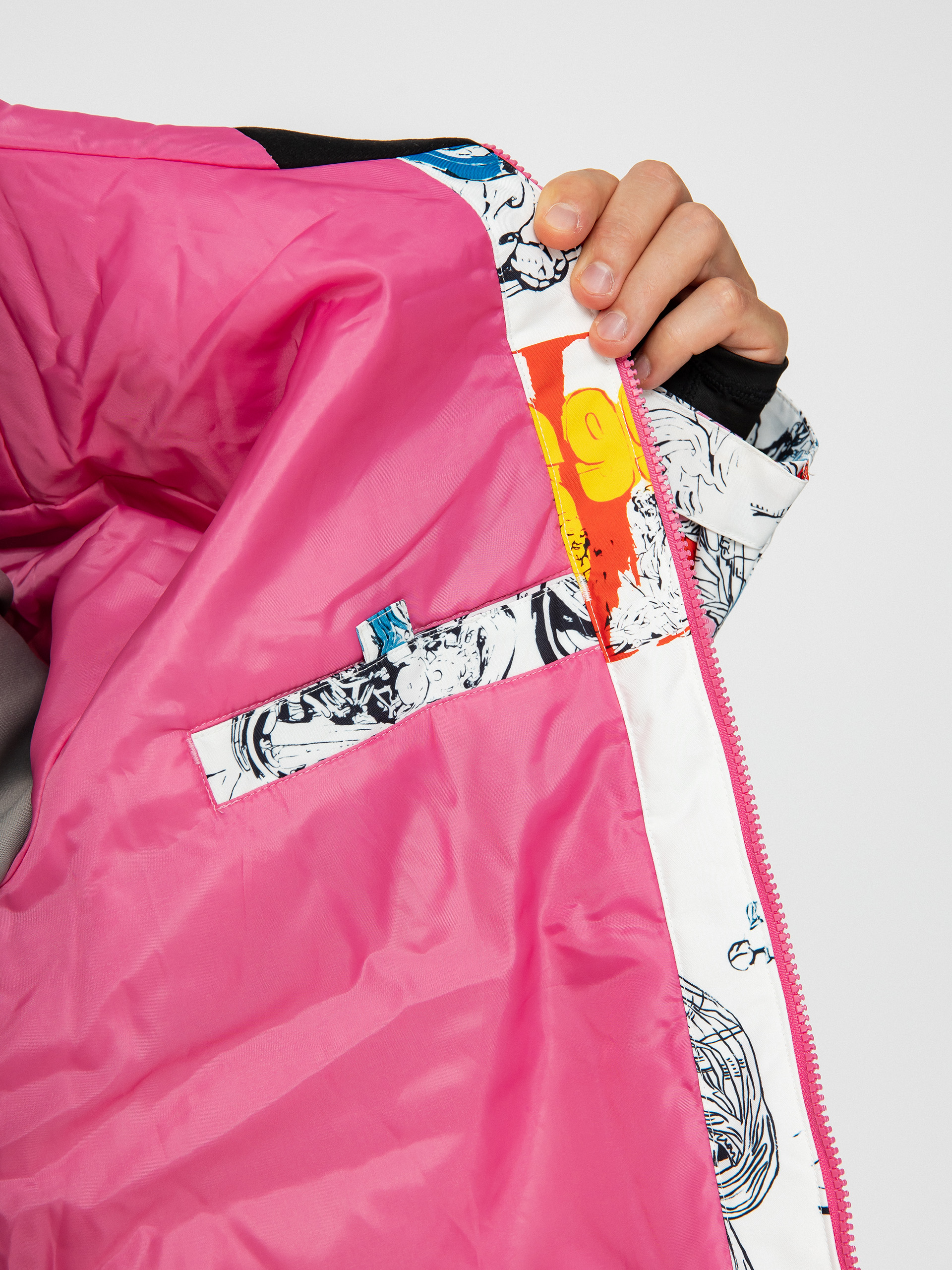 Mens DC Aw Basis Snowboard jacket (saints and sinners)